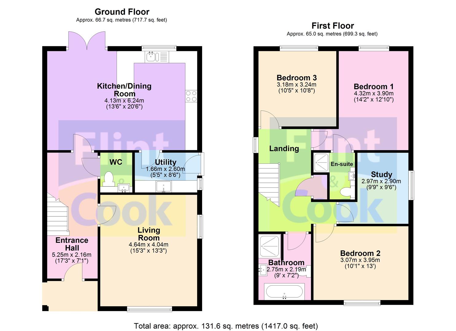 4, Wellfield Gardens, Hereford floorplan