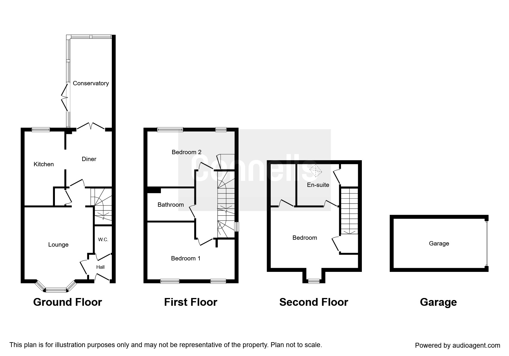 3 Bedrooms Town house for sale in Treefields, Buckingham MK18