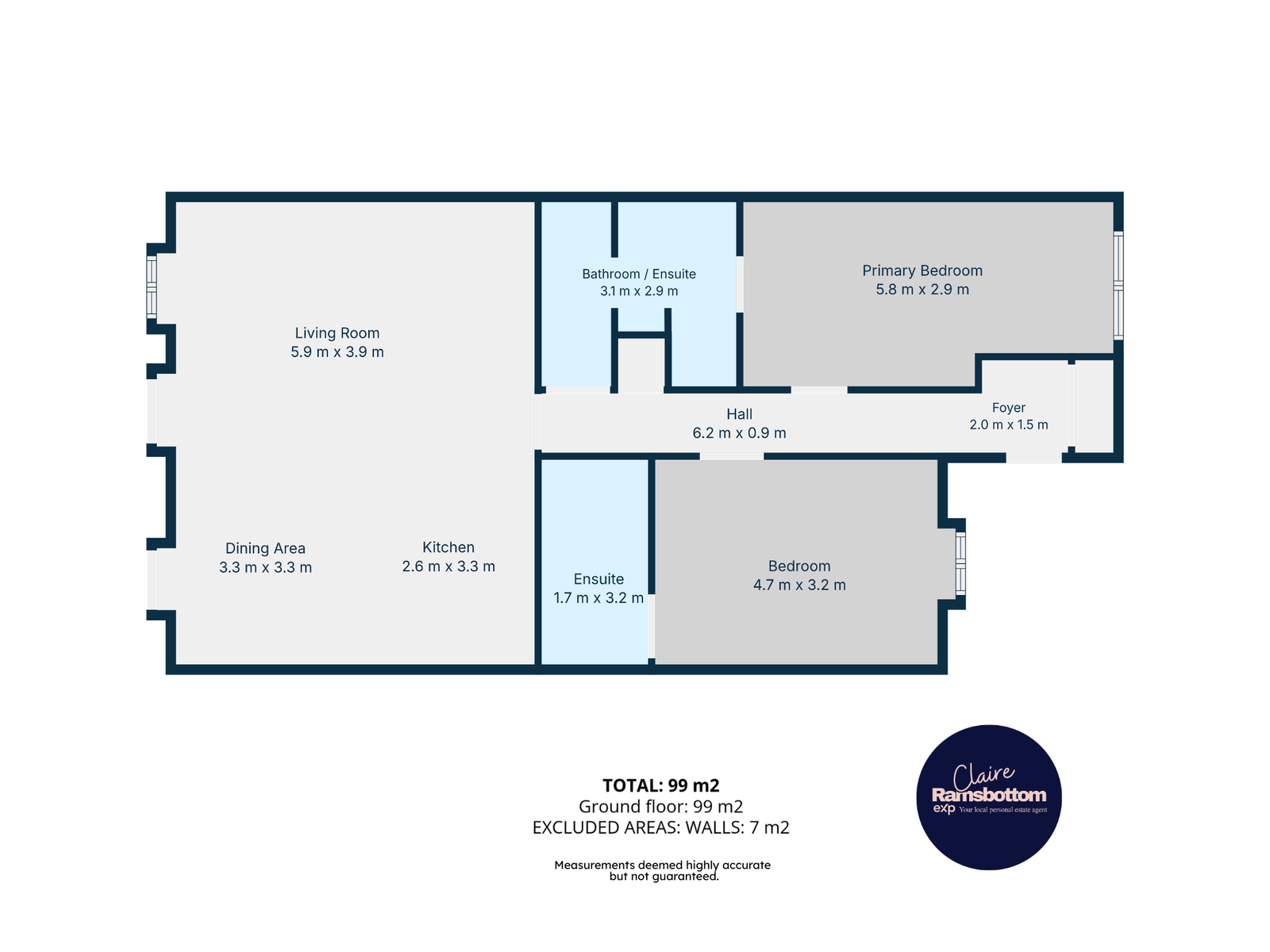 Apartment 18, Burwood Court, Hollywell Green floorplan