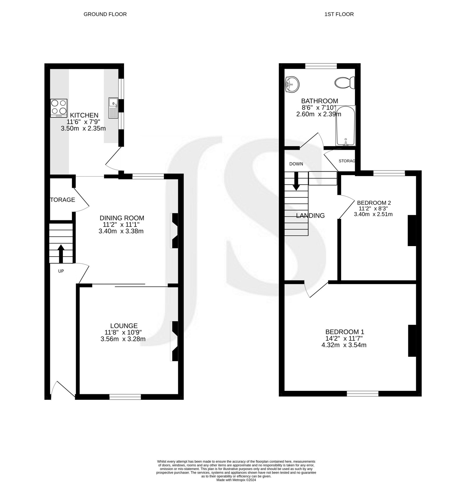 Sompting Road, Worthing BN14, 2 bedroom terraced house for sale