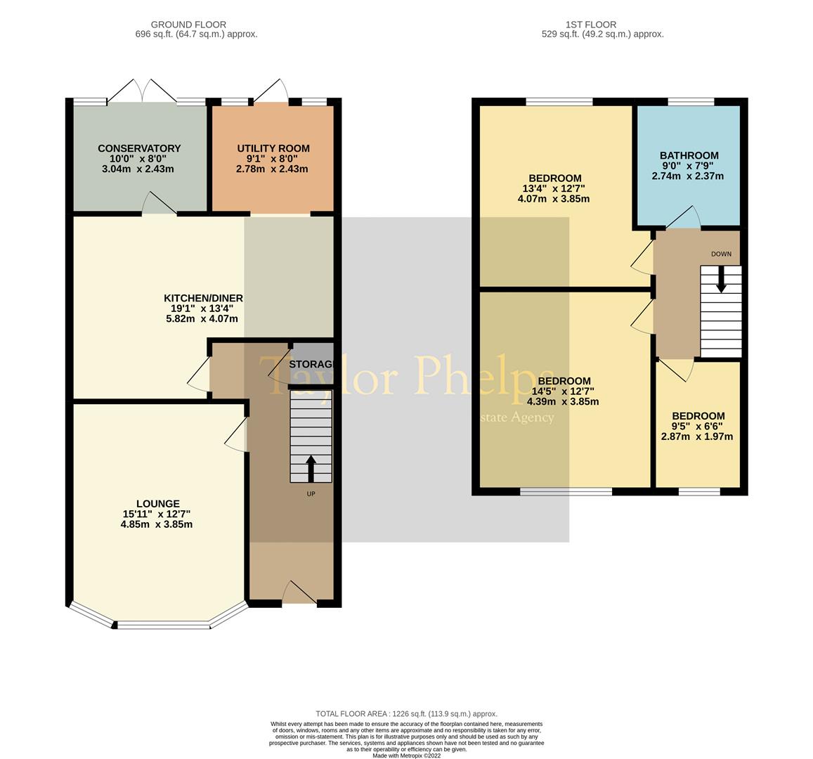 Hillview Gardens, Cheshunt, Chain Free EN8, 3 bedroom terraced house