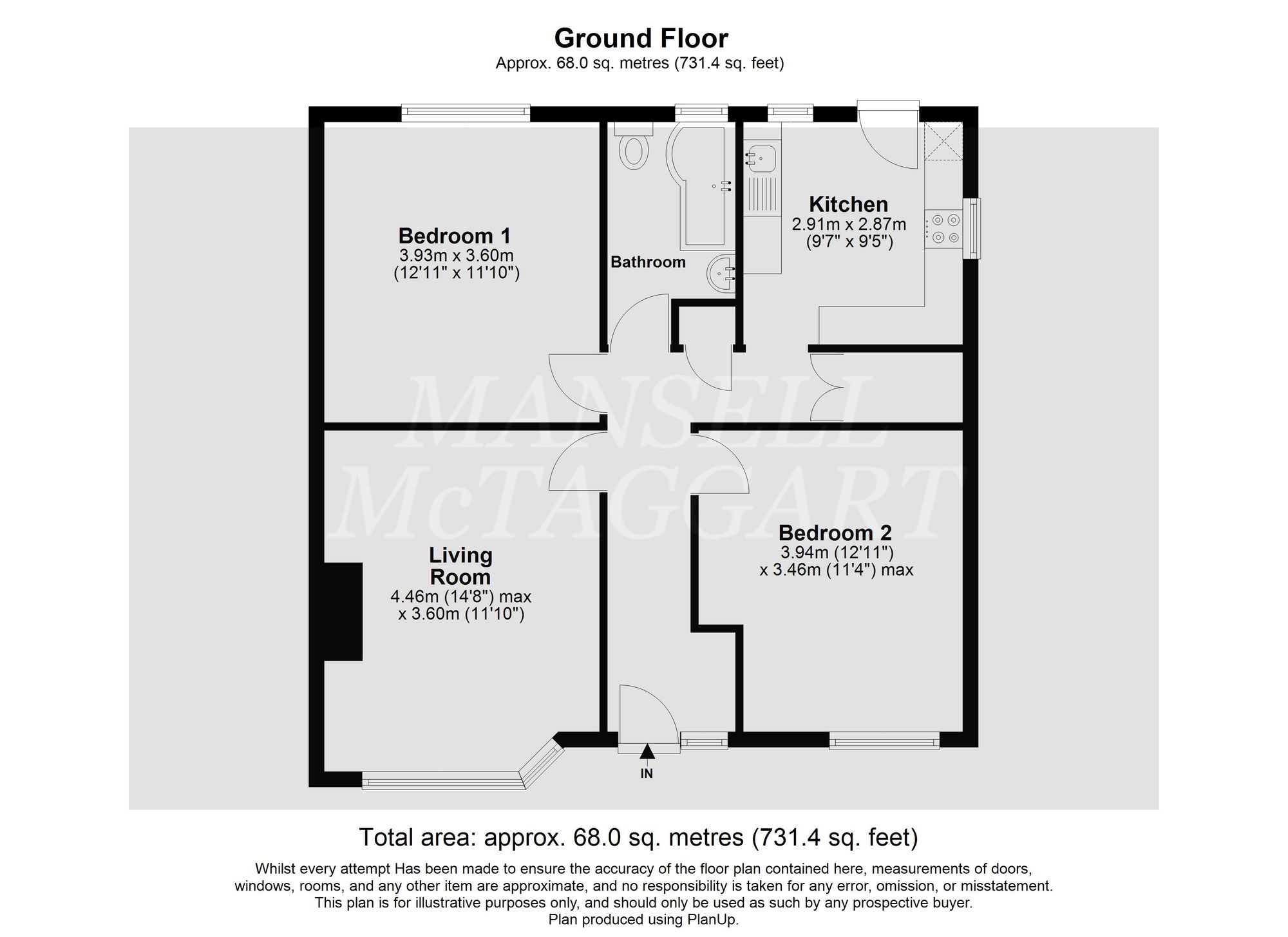 56 Halsford Park Road, East Grinstead floorplan