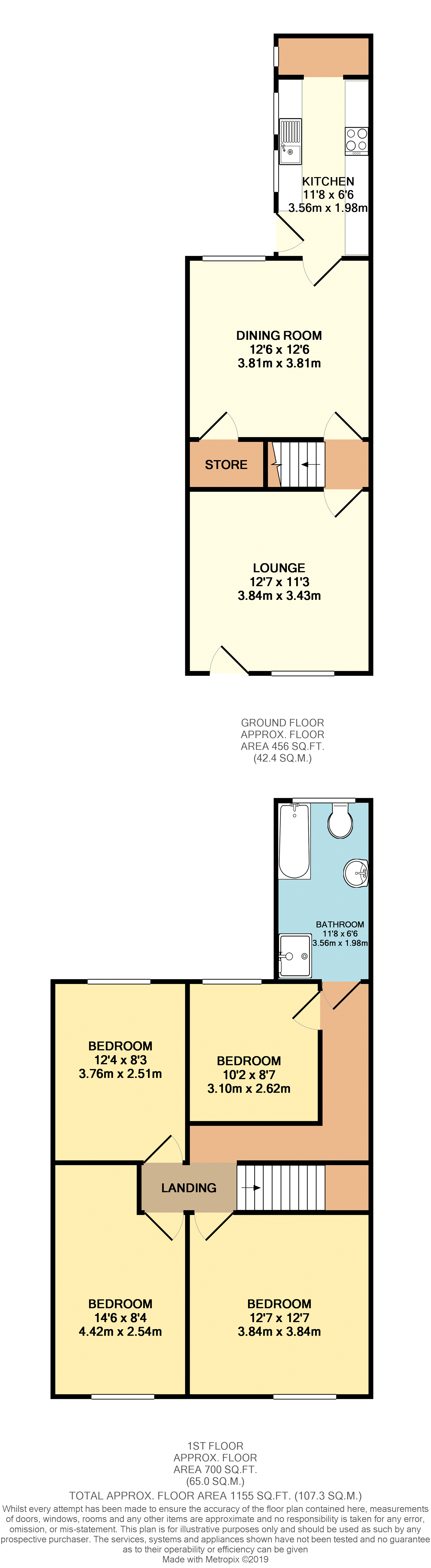 4 Bedrooms Terraced house for sale in High Street, Alfreton DE55