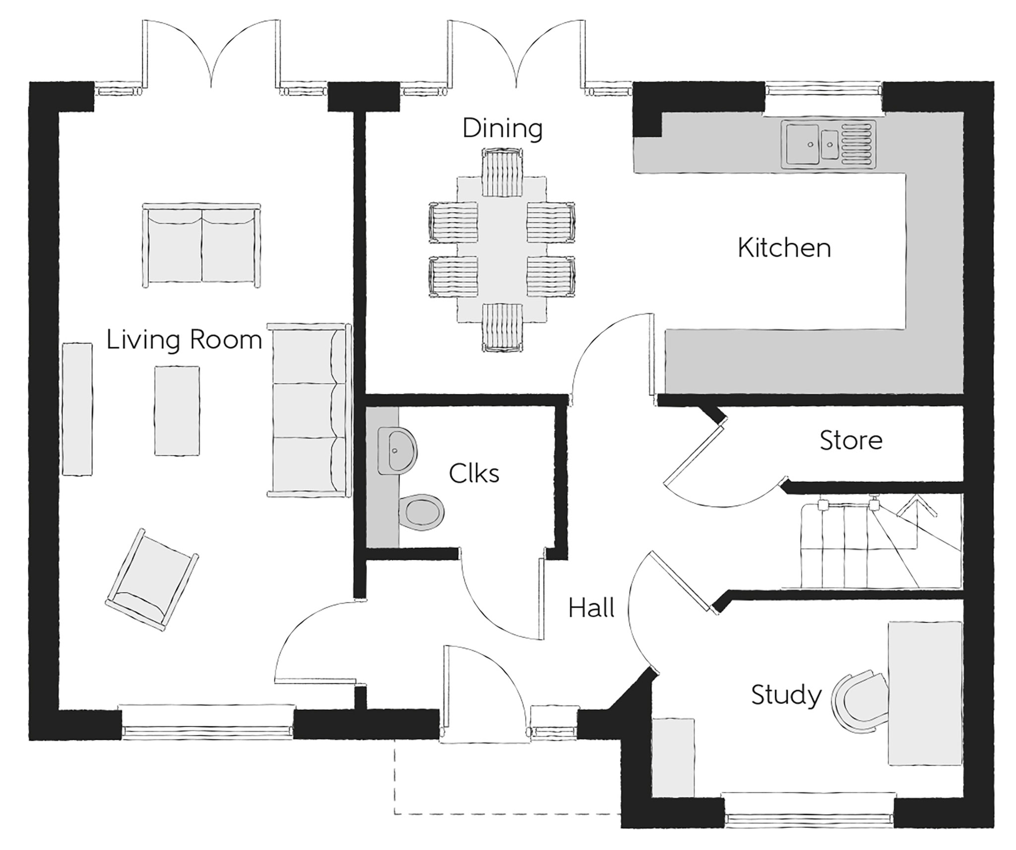 The Ferns, Kennett Garden Village, Newmarket, Kennett floorplan