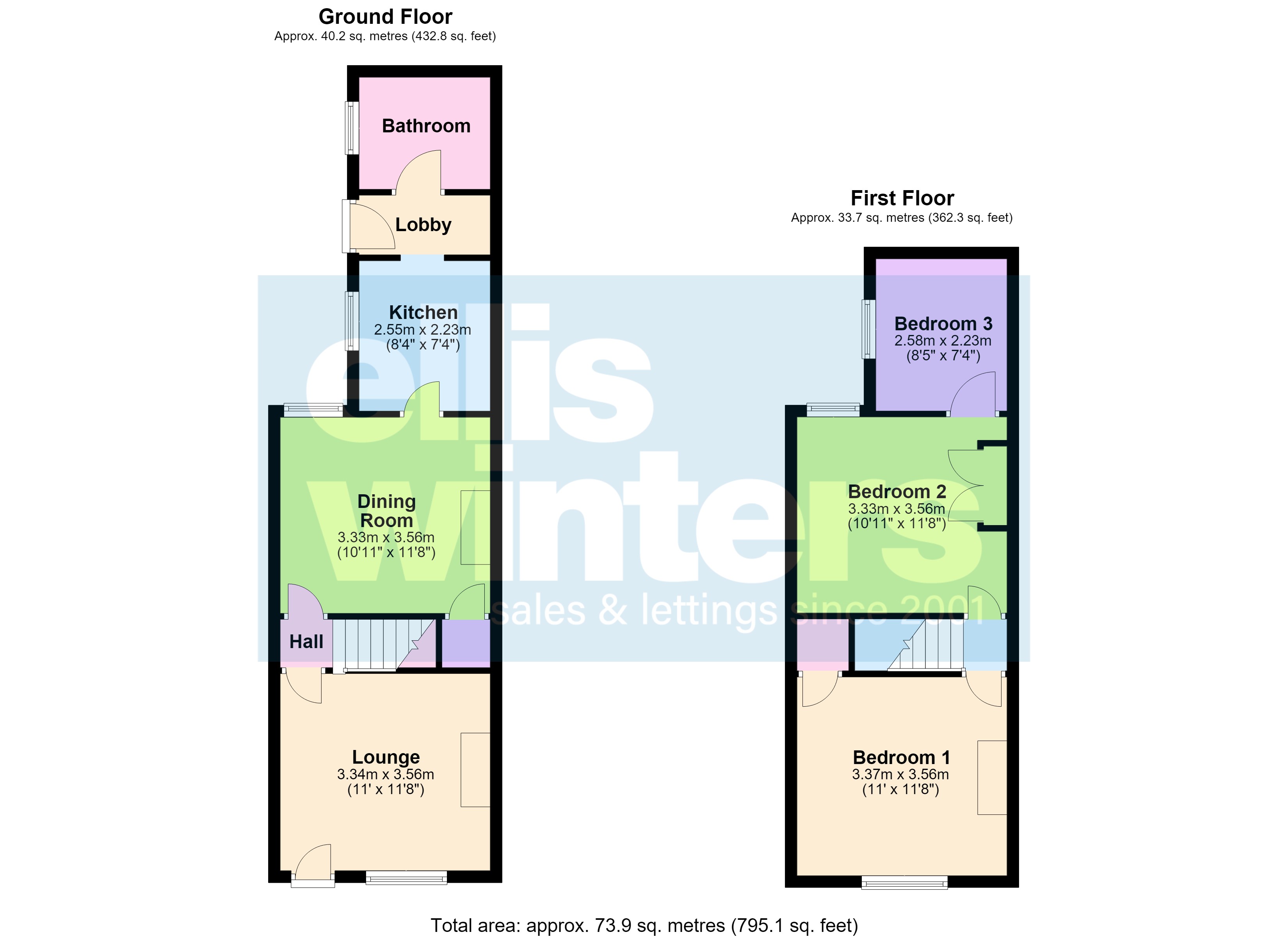 145, Elwyn Road, March floorplan