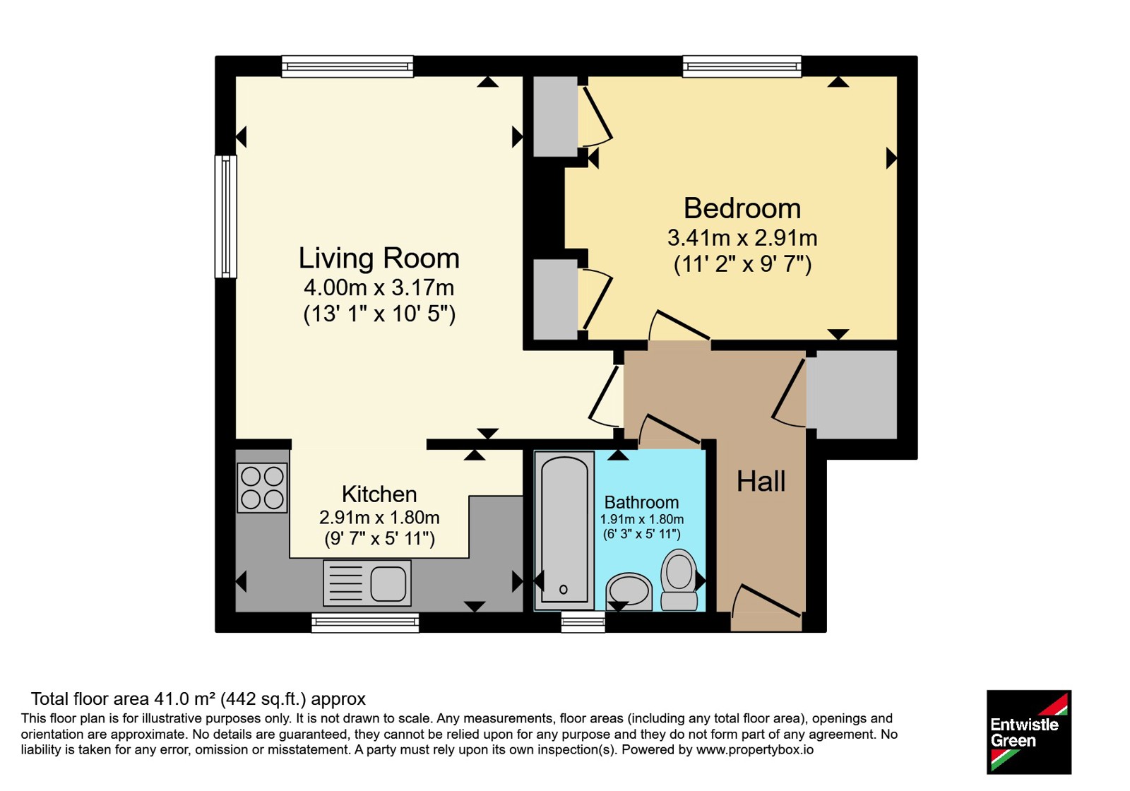 199, Roughwood Drive, Merseyside floorplan