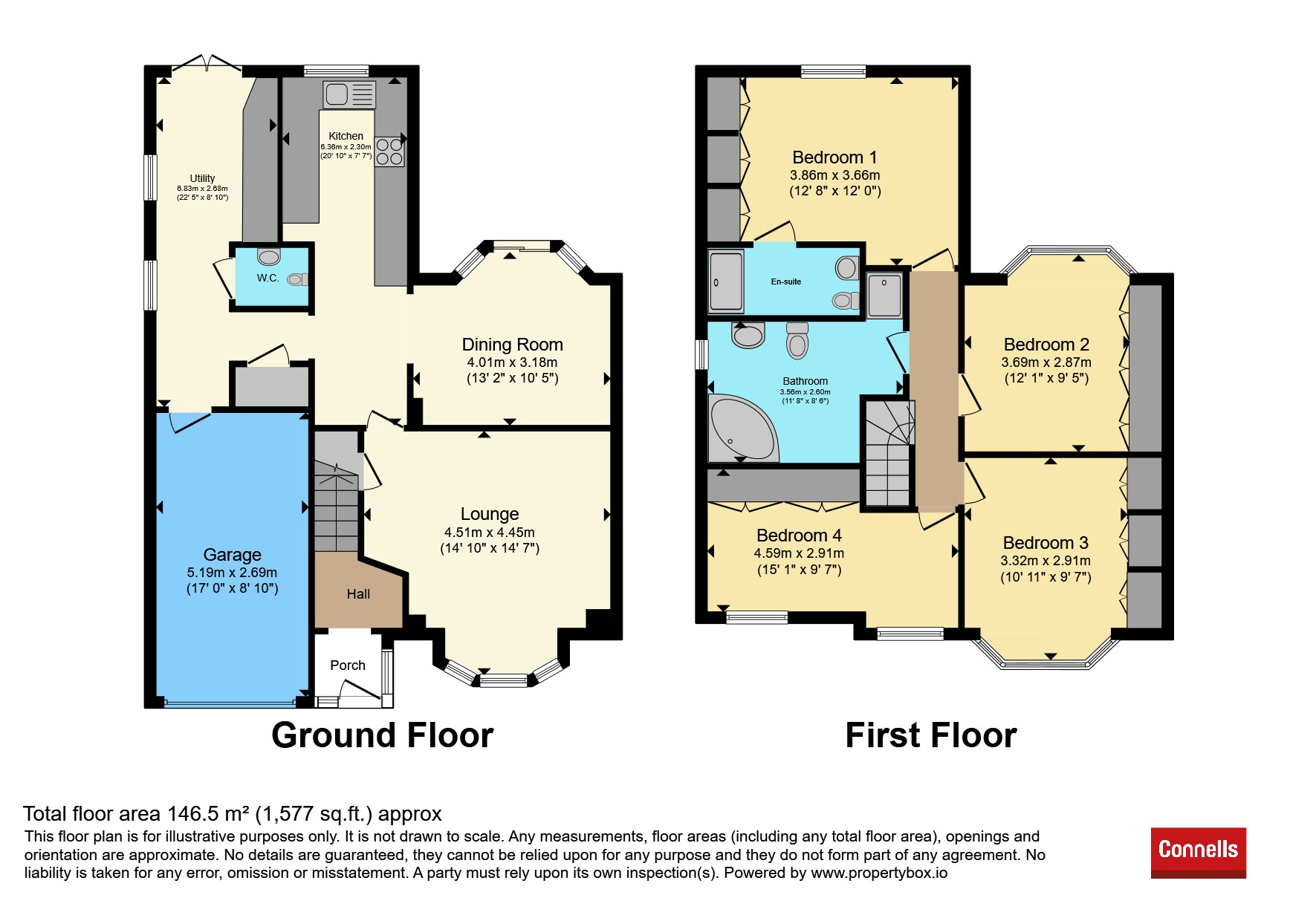 132, Stourport Road, KIDDERMINSTER floorplan