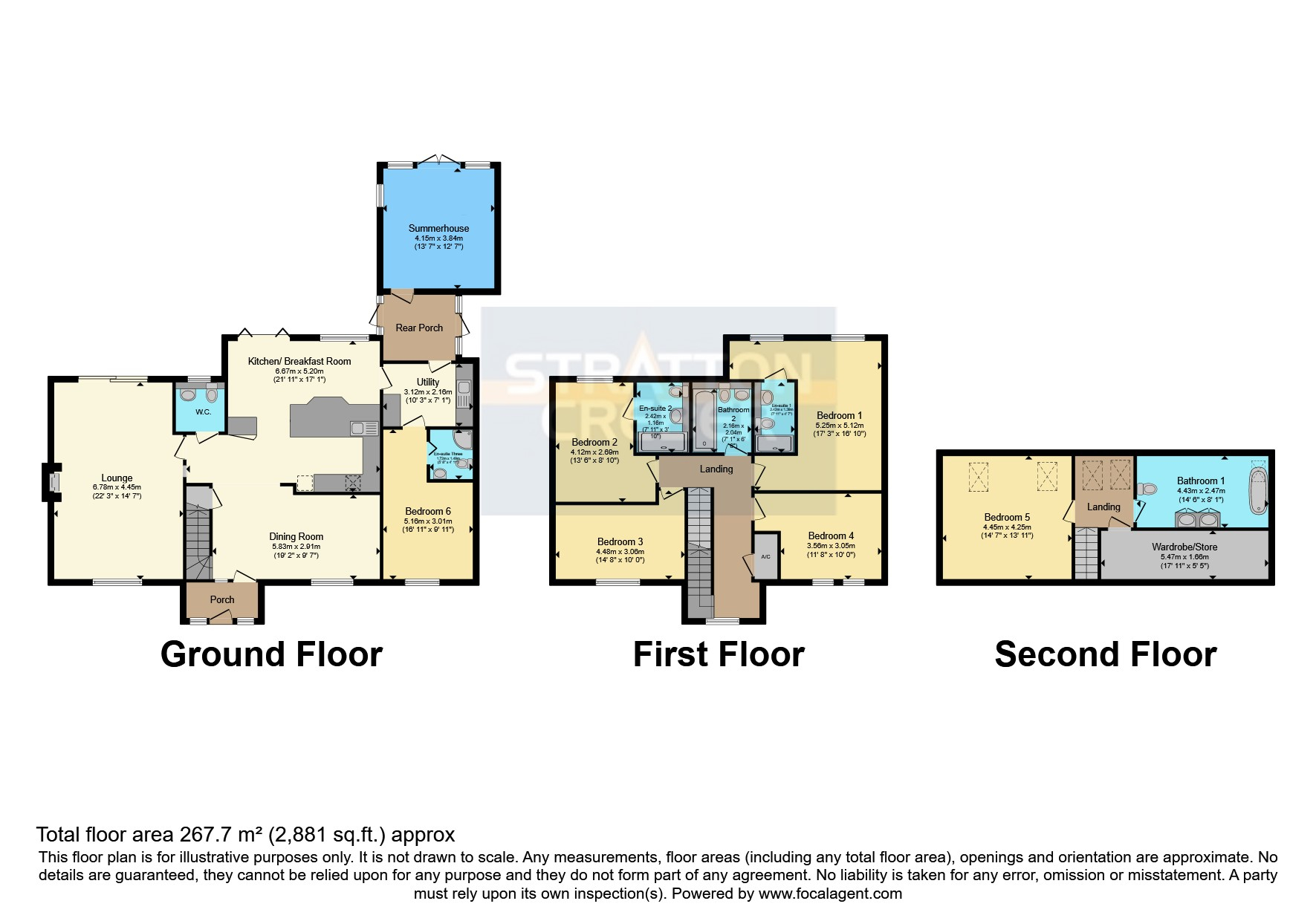 11, Tara Vale, Newquay floorplan