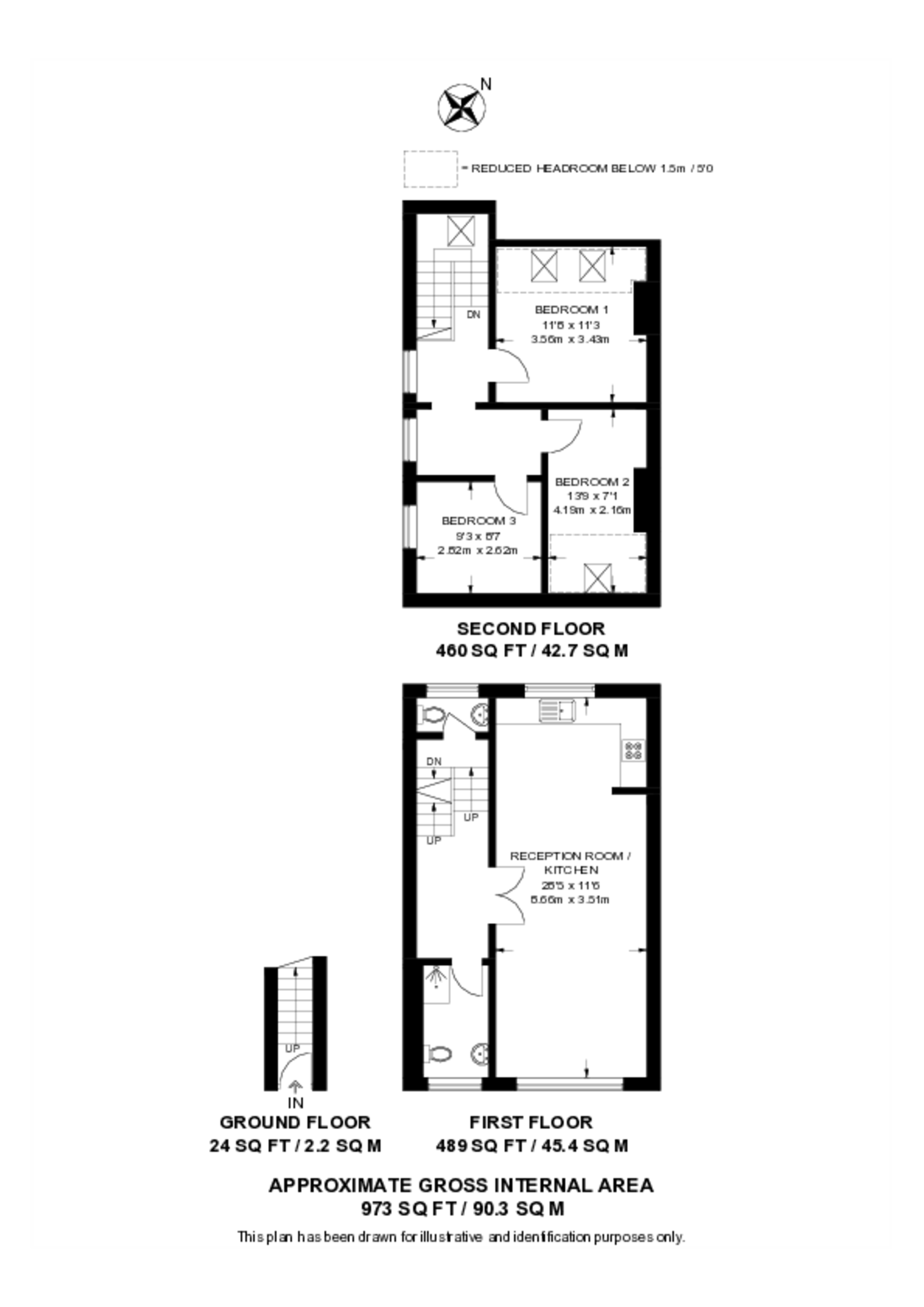 Alexandra Road, Croydon floorplan