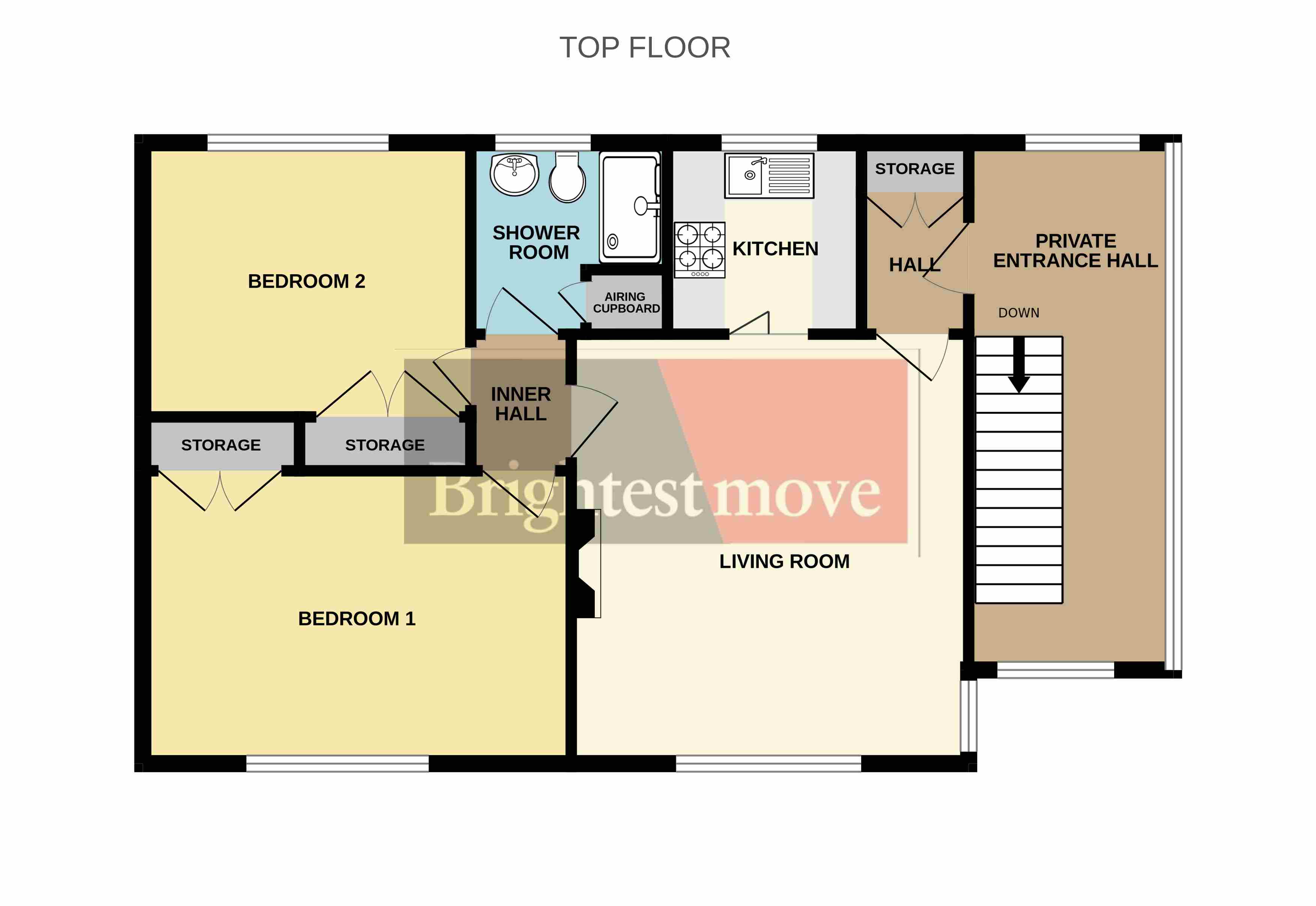 4, Clarence Court, Weston-super-Mare, North Somerset floorplan