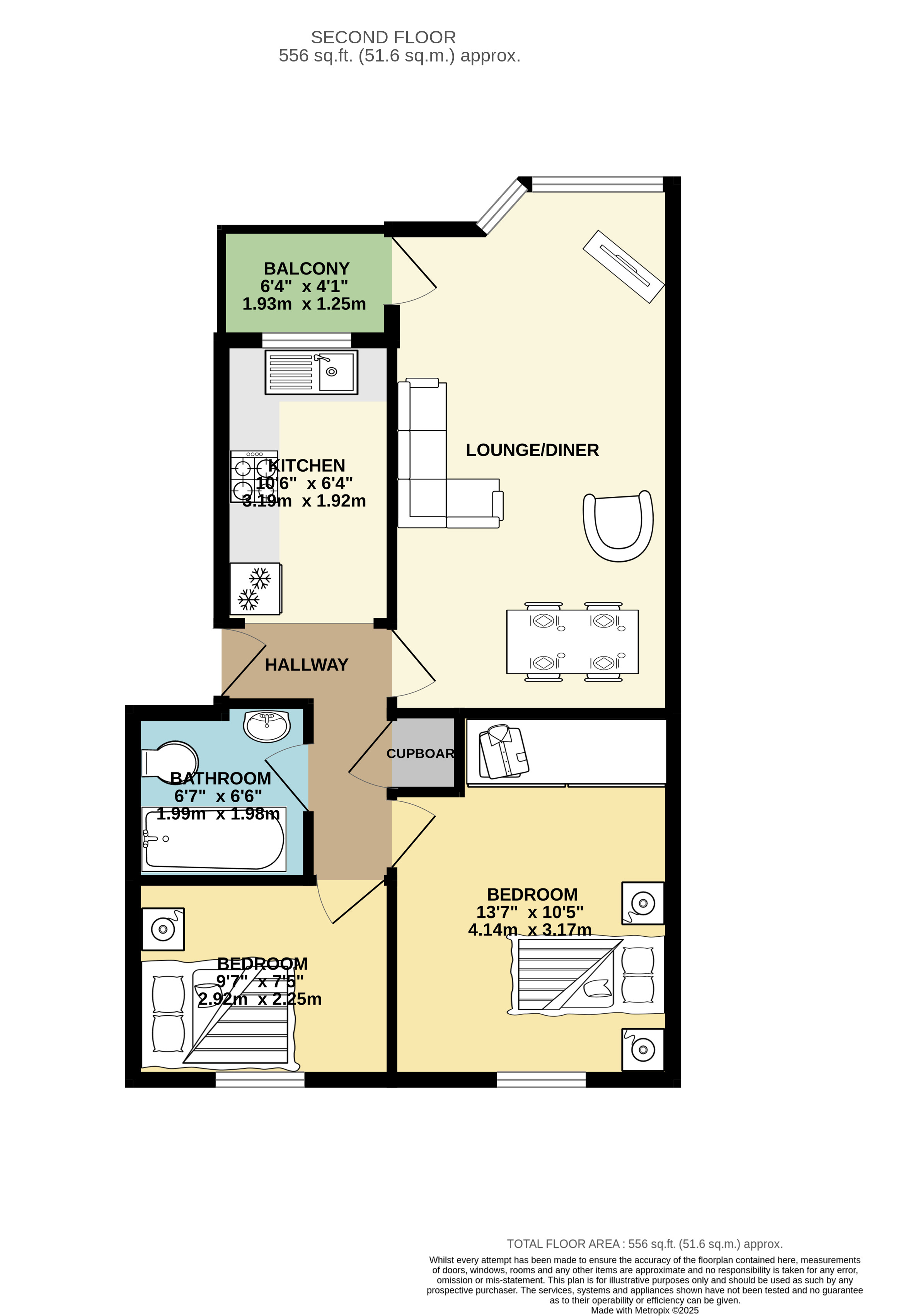 56, Alexandra Court, East Riding of Yorkshire floorplan