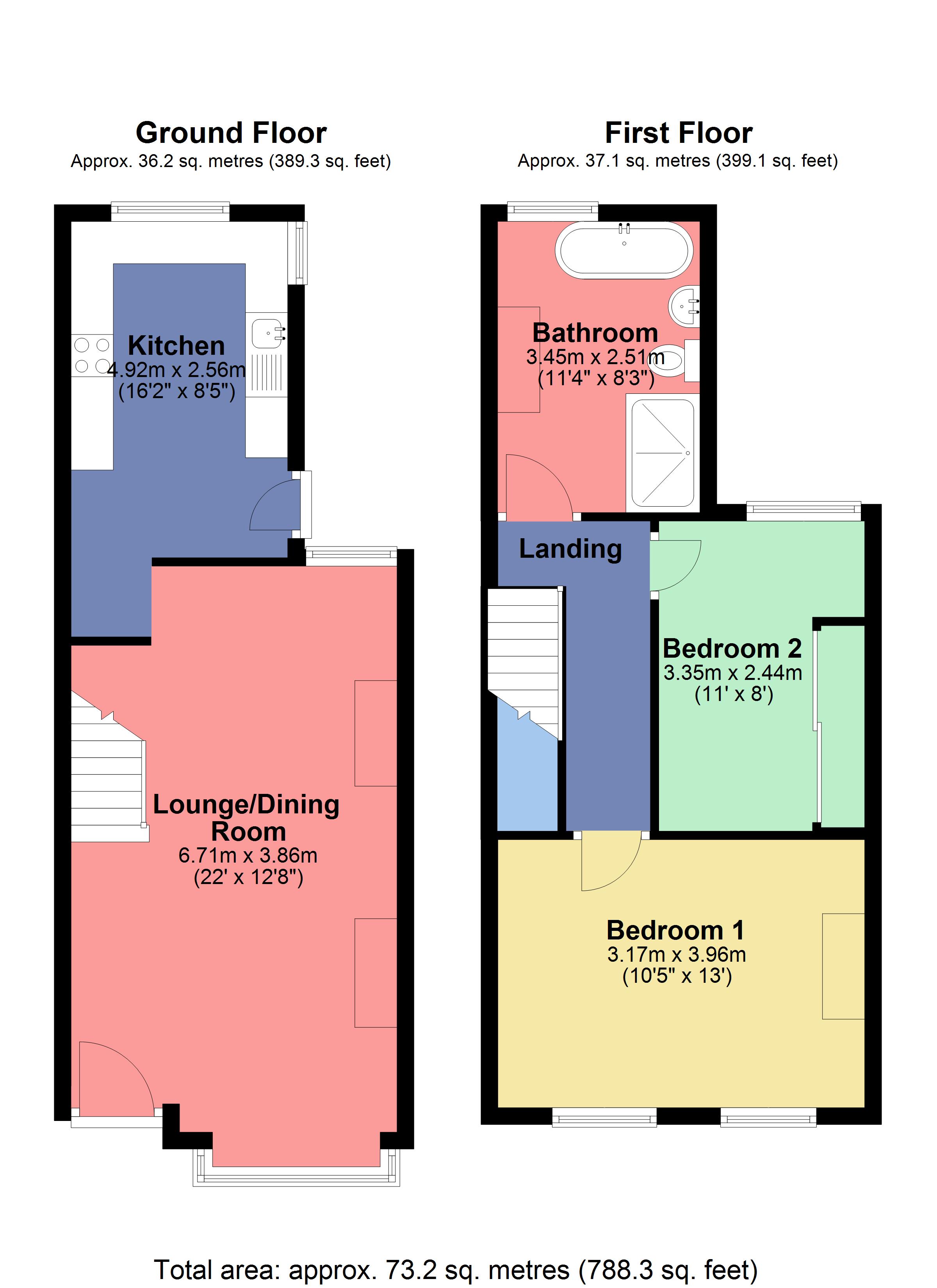 2 Bedrooms End terrace house for sale in Cassiobridge Road, Watford, Hertfordshire WD18