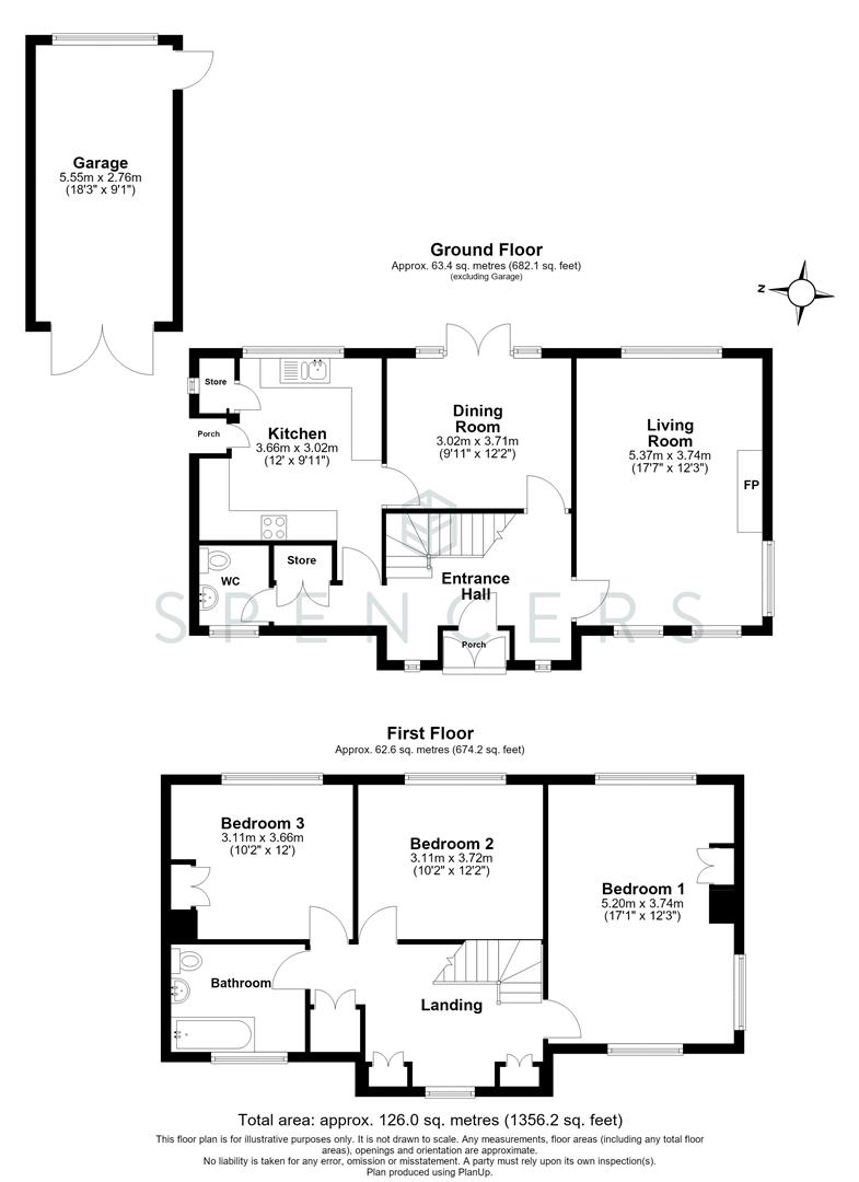 Craigmore, 37, Chestnut Avenue, New Milton floorplan