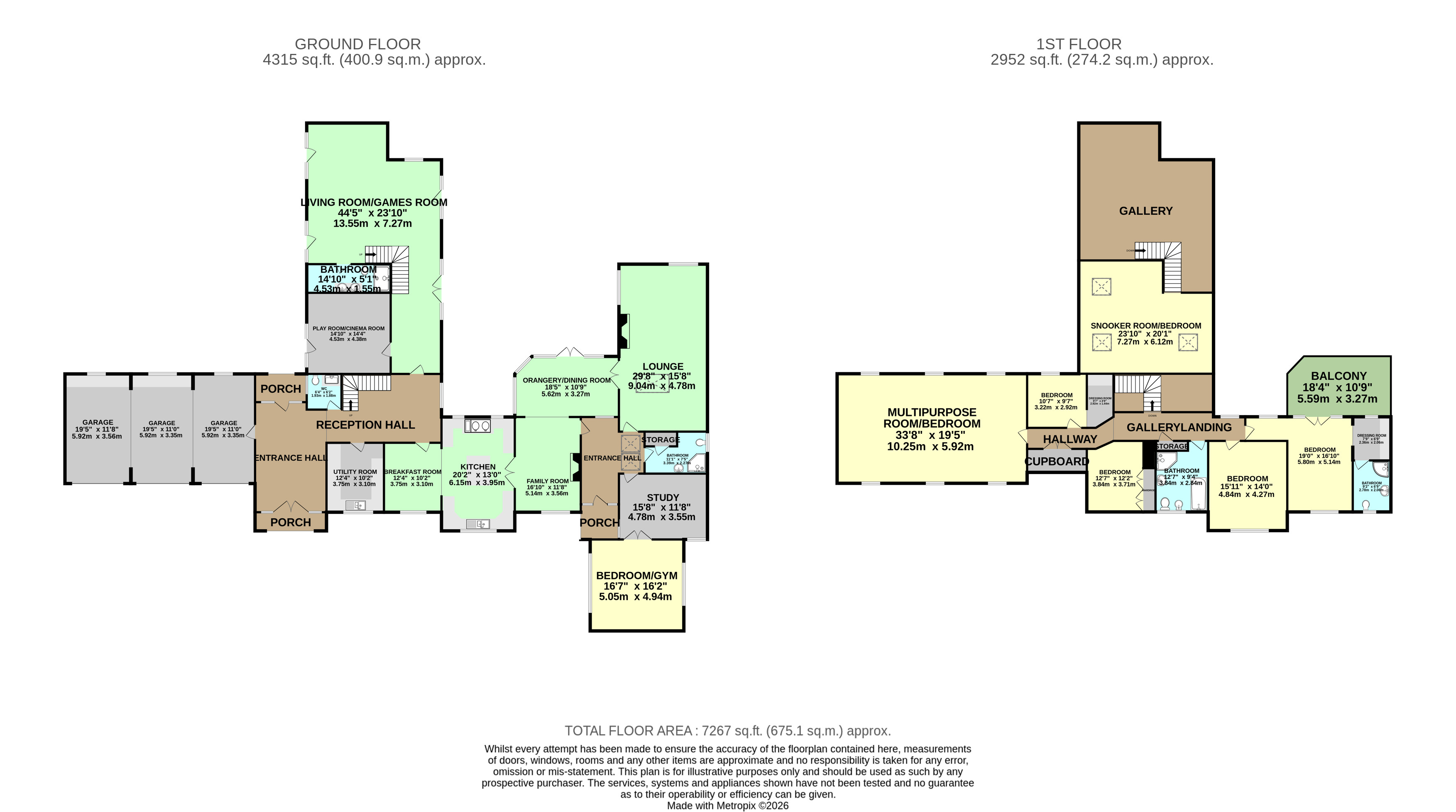 1, Birchwood Dell, Doncaster floorplan