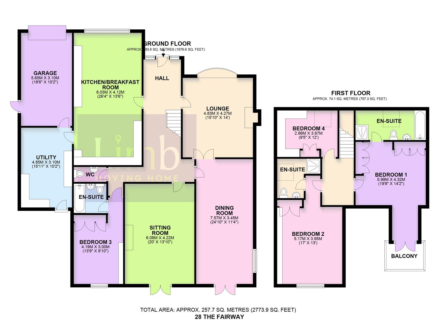 28, The Fairway, West Ella floorplan