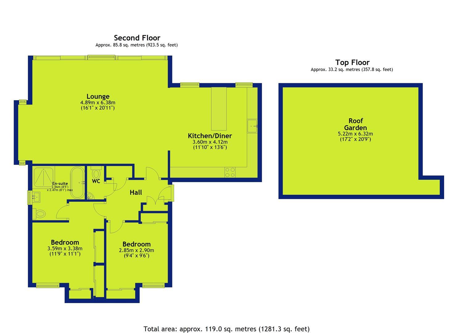 Balmoral Avenue, Nottingham floorplan
