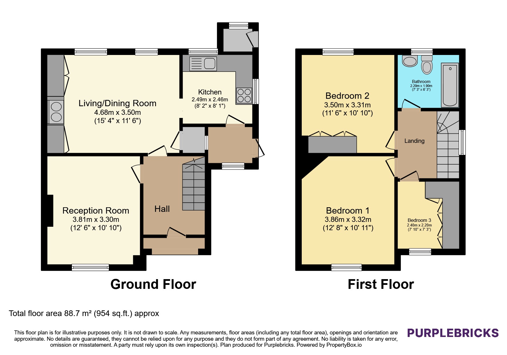 1 Fayleys Cottages, Aldworth, Reading floorplan