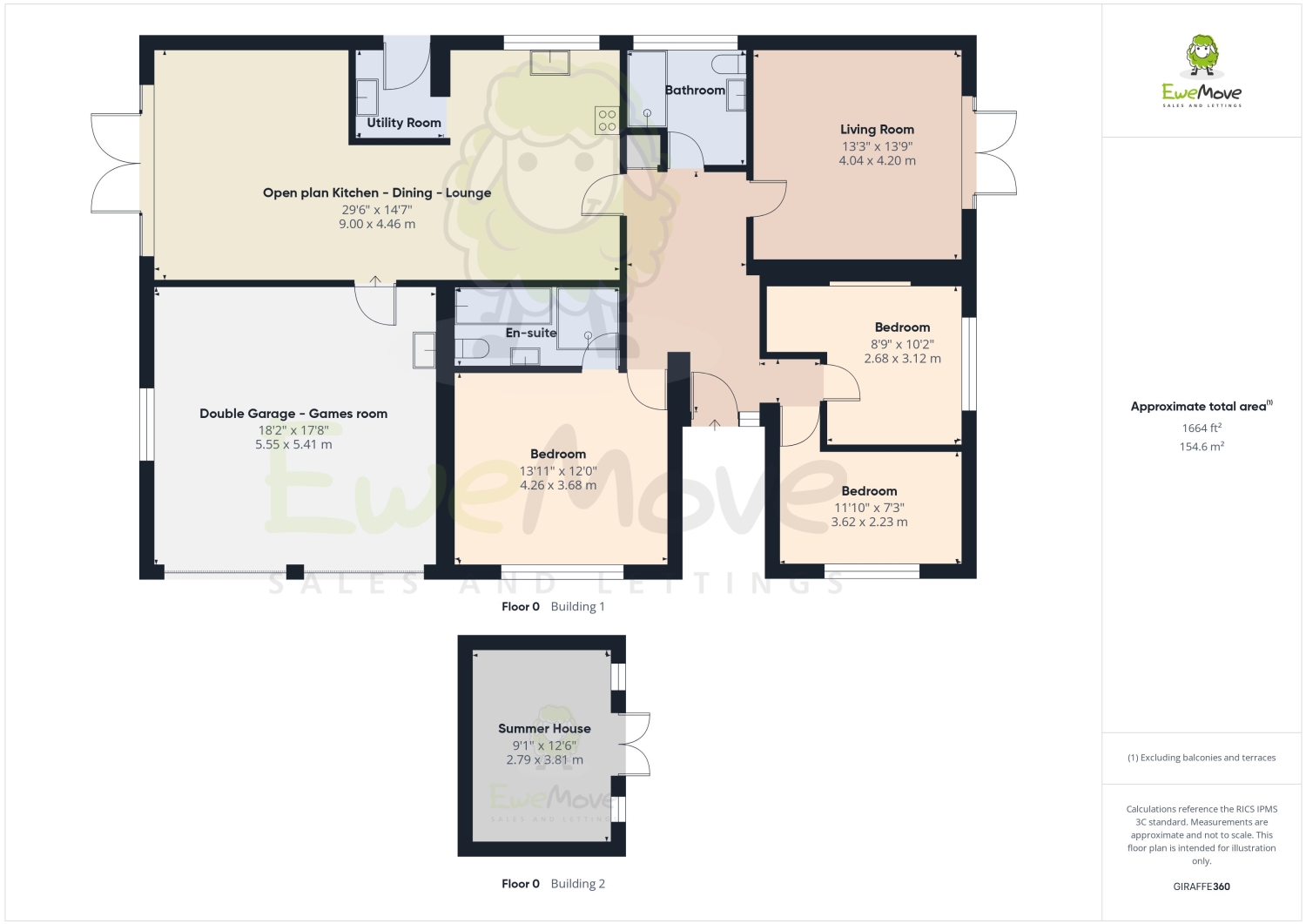 2, Bramshot Drive, Fleet floorplan