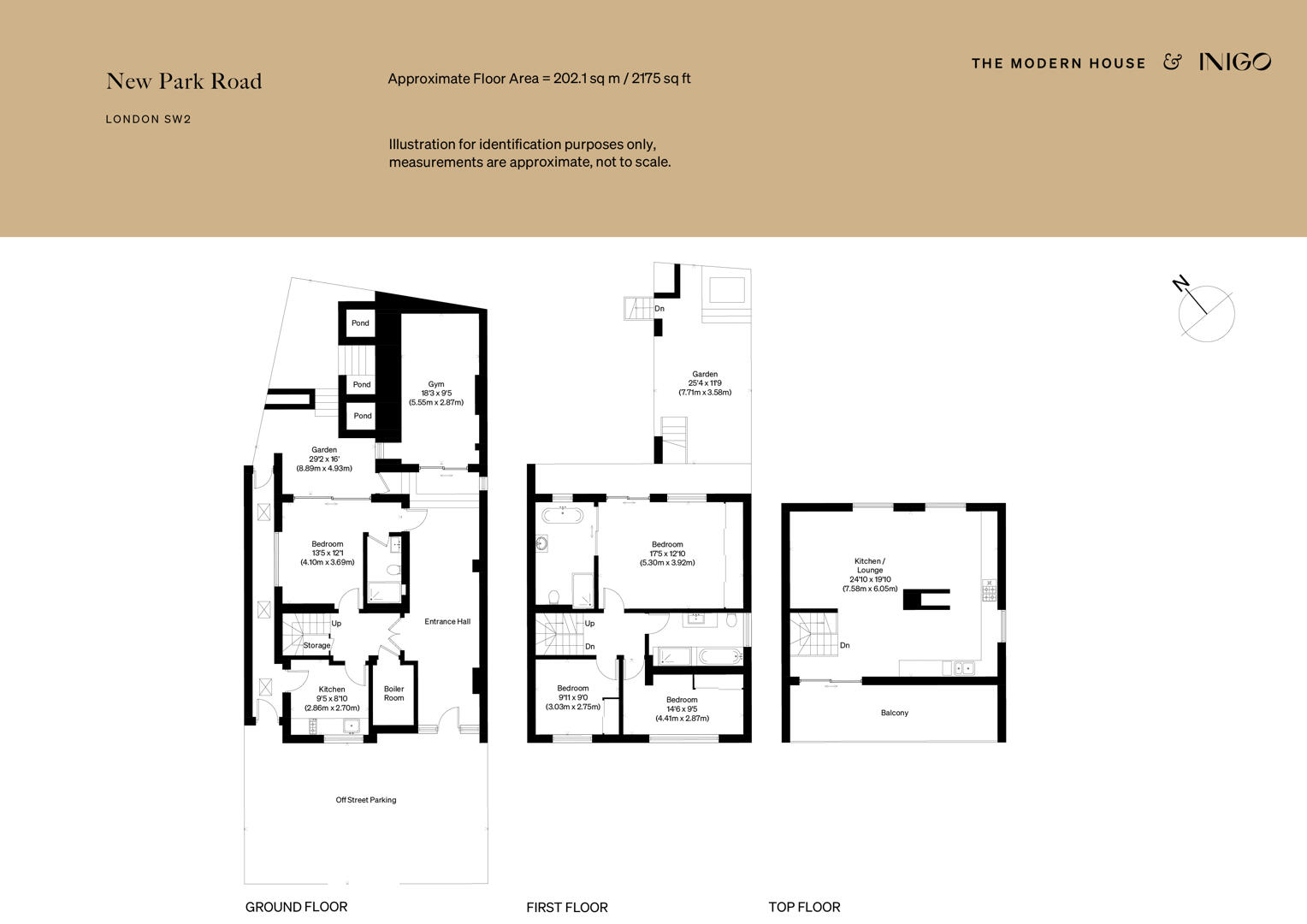 140a, New Park Road, London floorplan