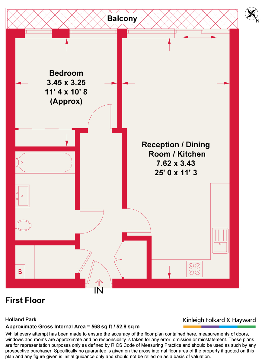Radnor Terrace, London floorplan