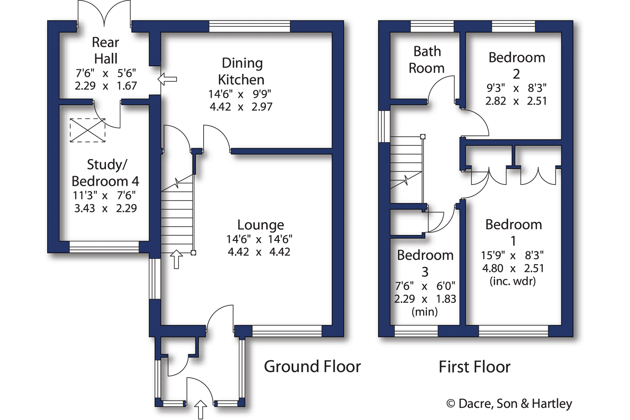 21, Orchard Close, North Yorkshire floorplan