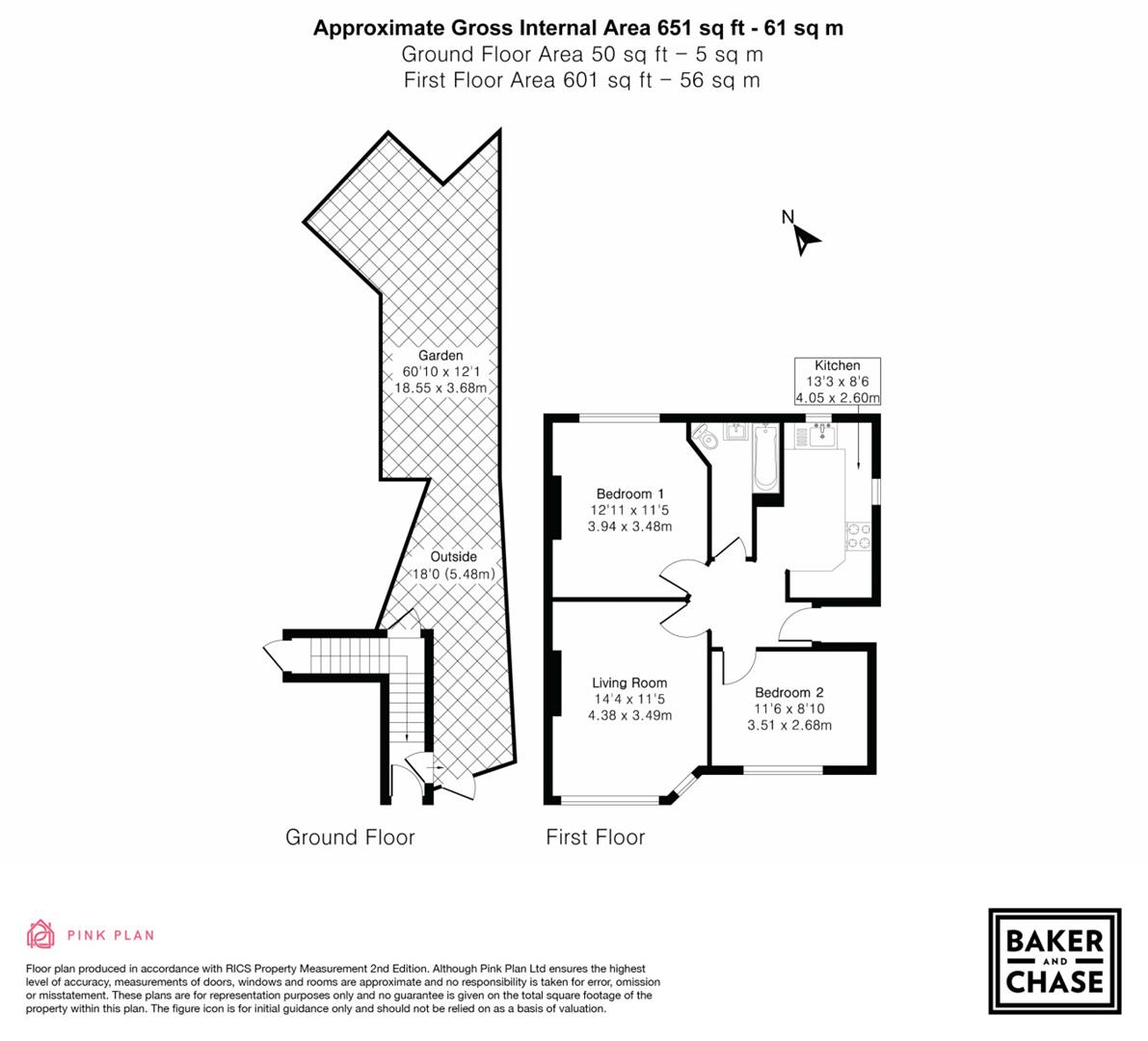 41, Bicknoller Road, Enfield floorplan