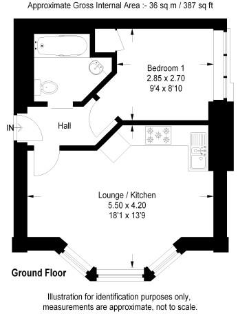 178 Ewell Road, Surrey floorplan