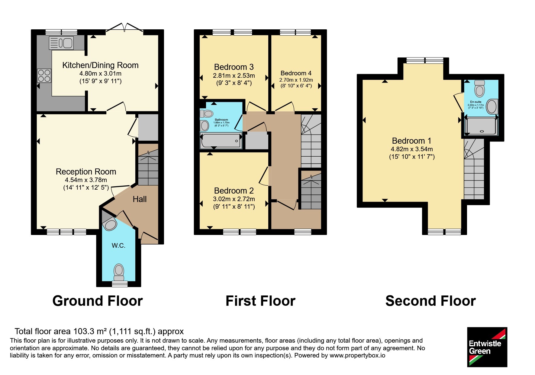 77, Elton Head Road, Merseyside floorplan