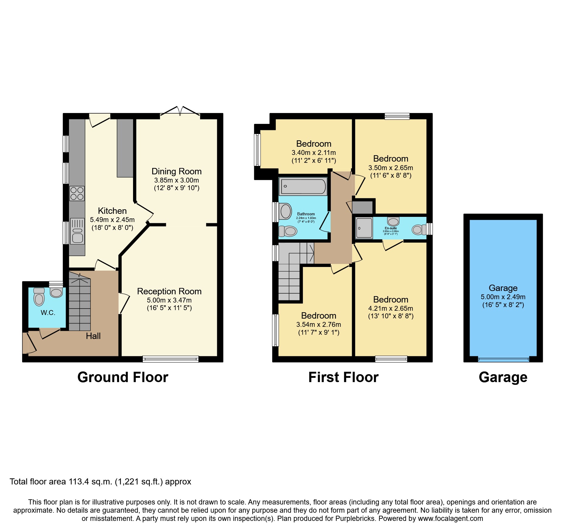 2, Charnwood Close, Daventry floorplan