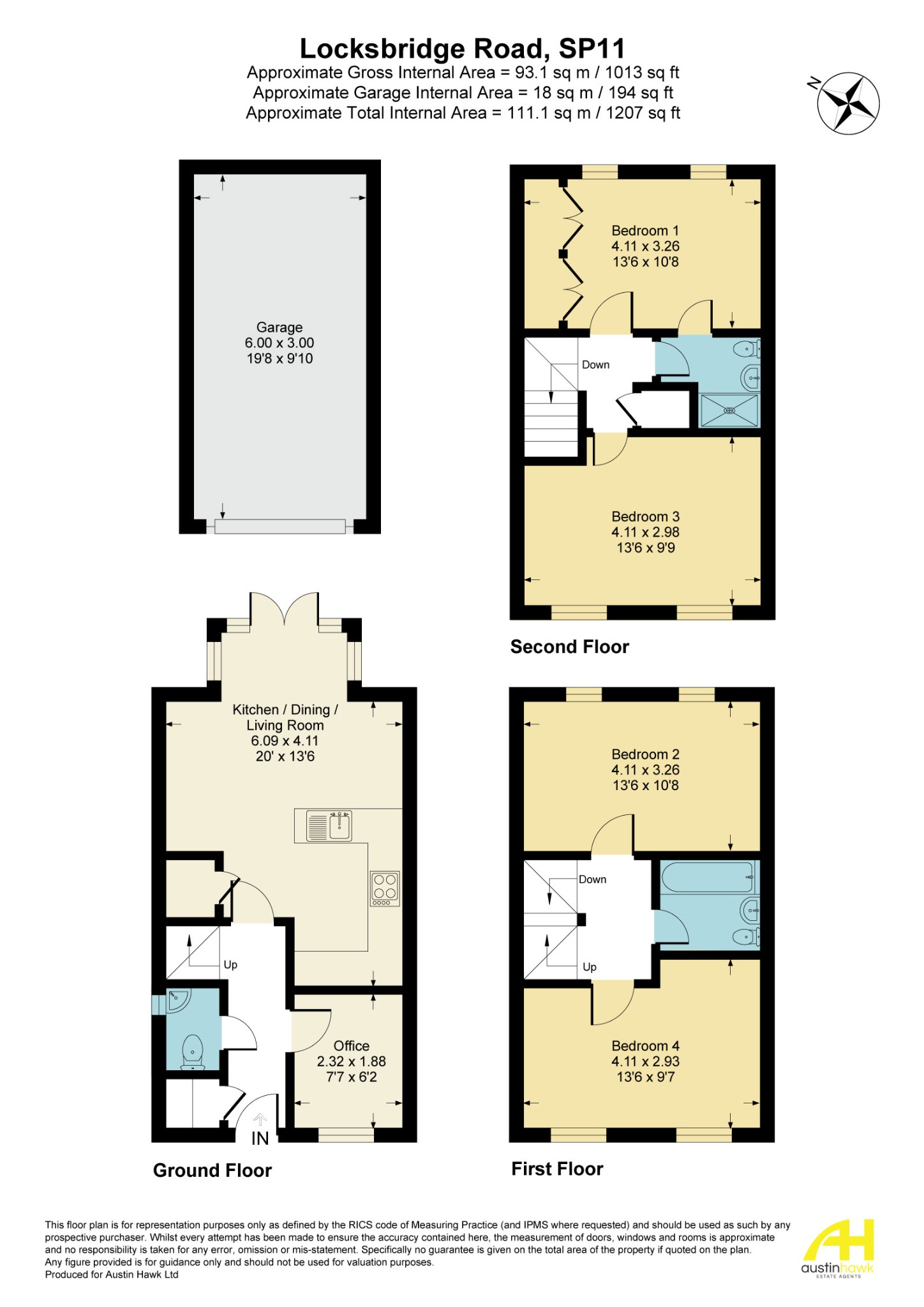 39 Locksbridge Road, Andover floorplan