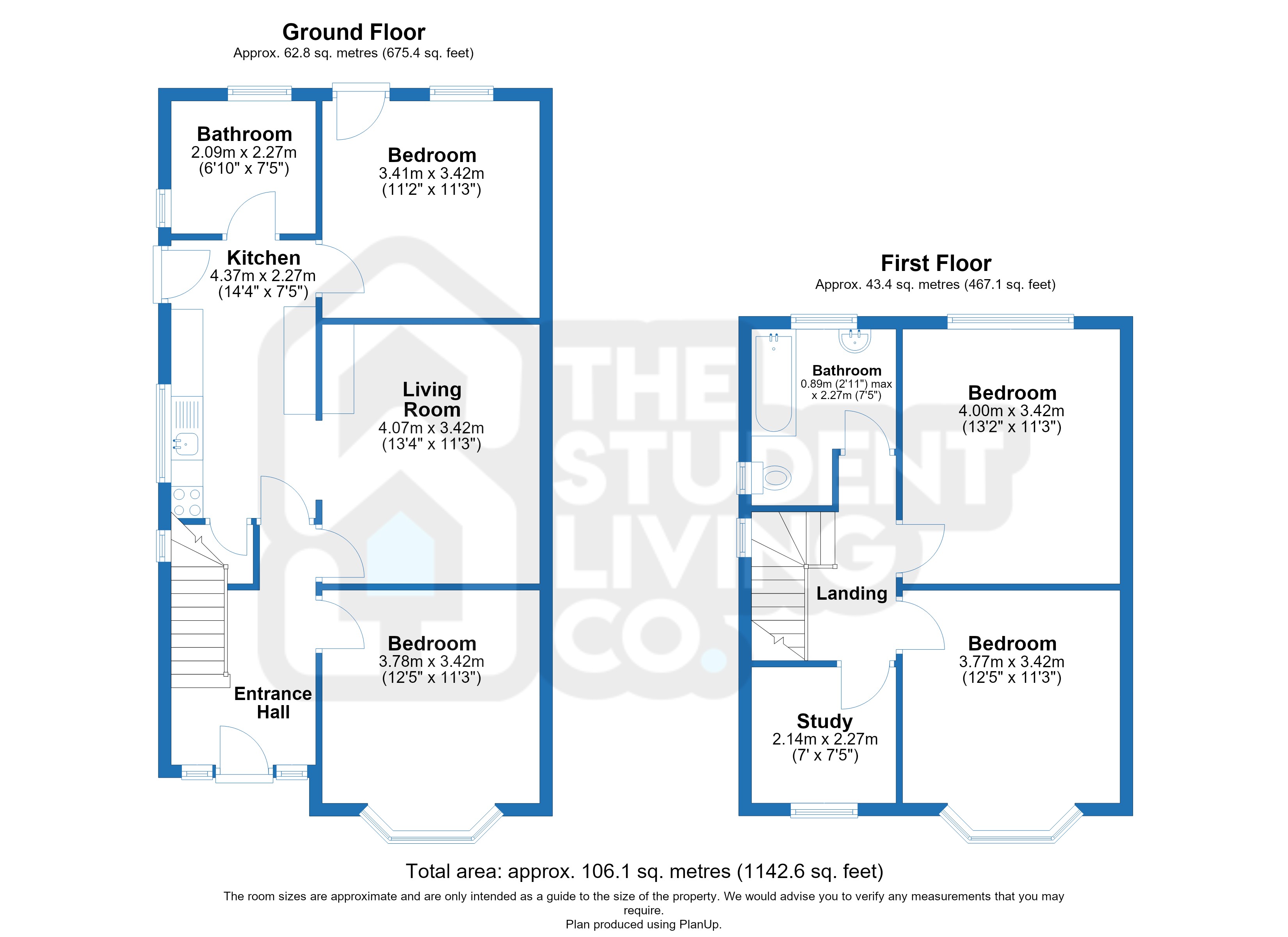 86, Beeston Road, Nottingham floorplan