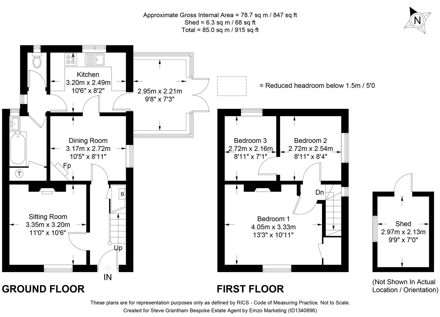 2 Park View, Union Lane, Southampton floorplan