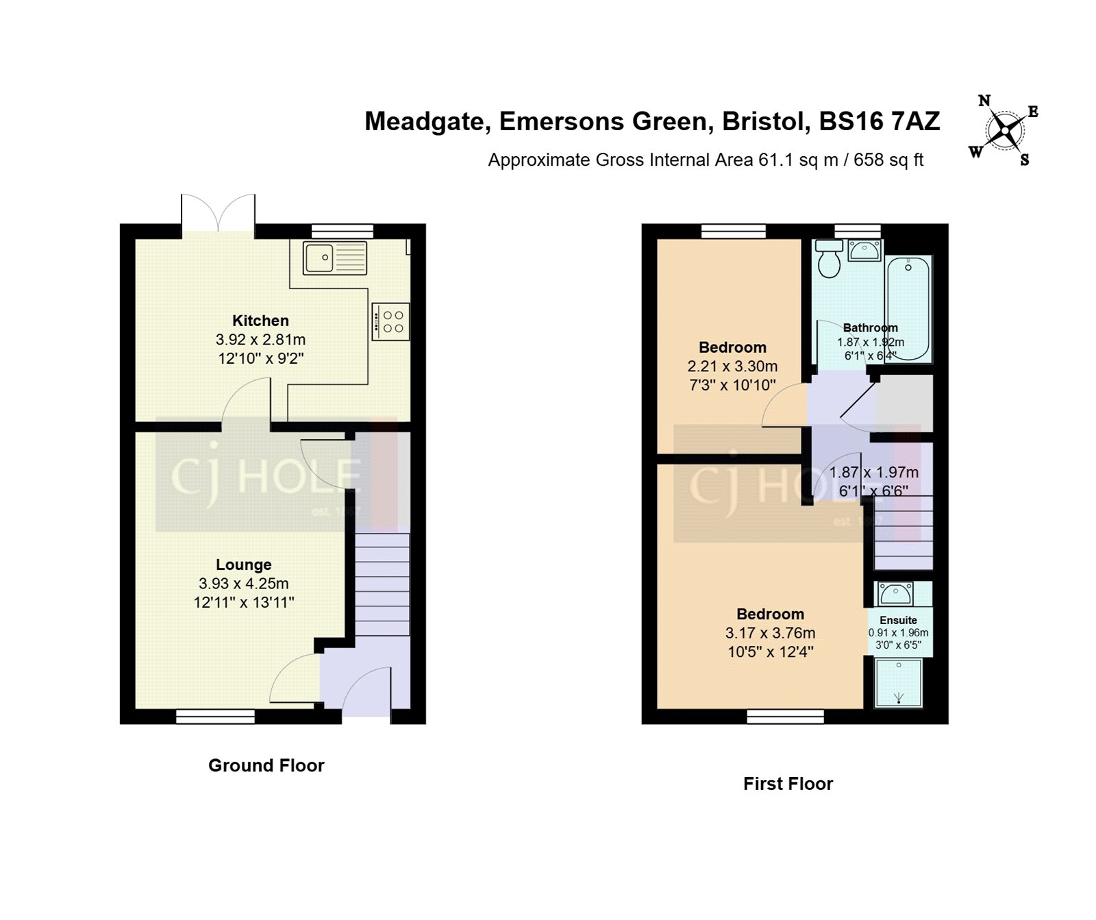 27, Meadgate, Bristol floorplan