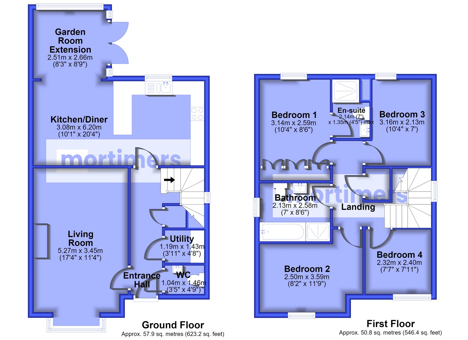43, Middle Lodge Road, Clitheroe floorplan