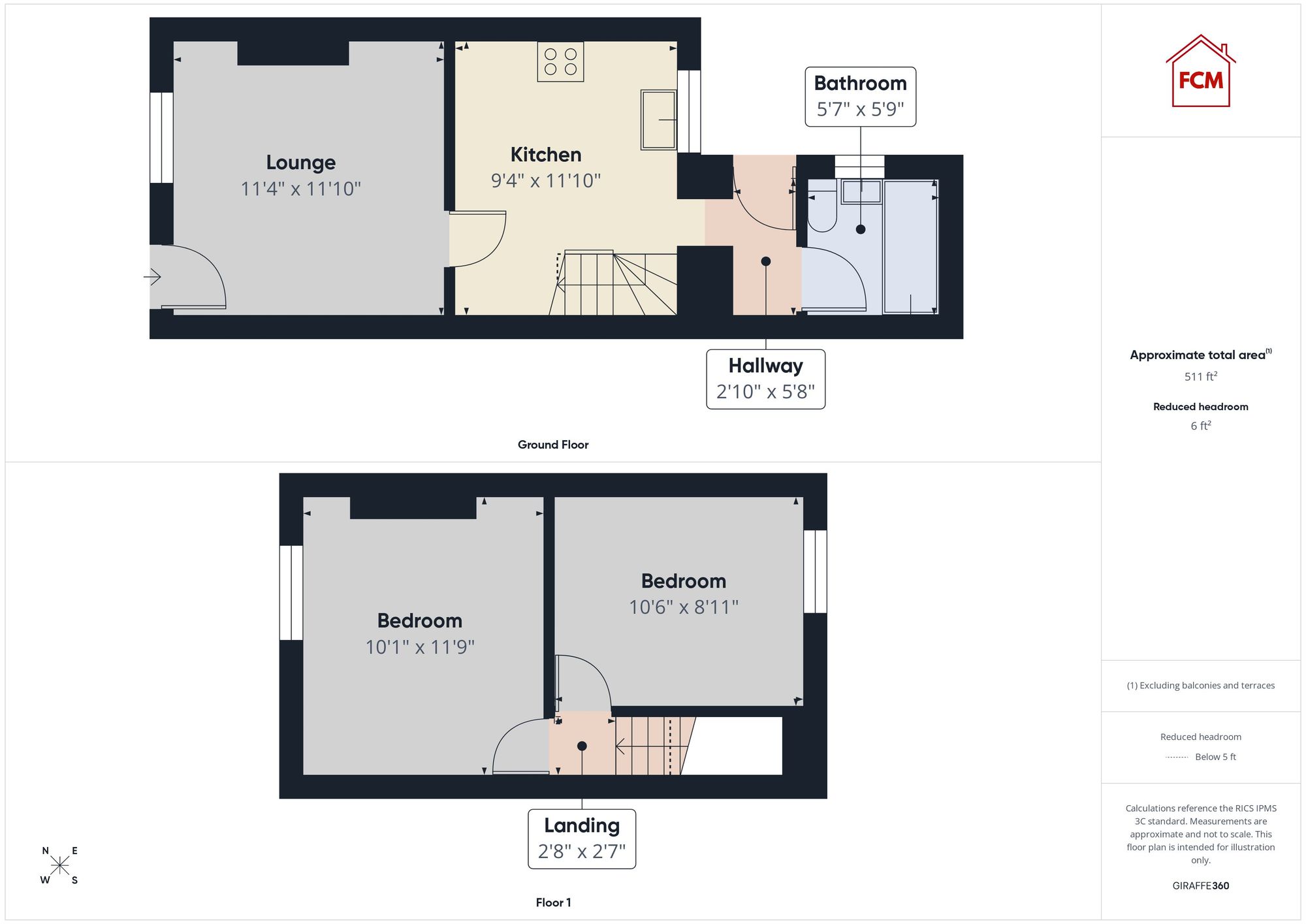 10 Main Street, Cleator floorplan