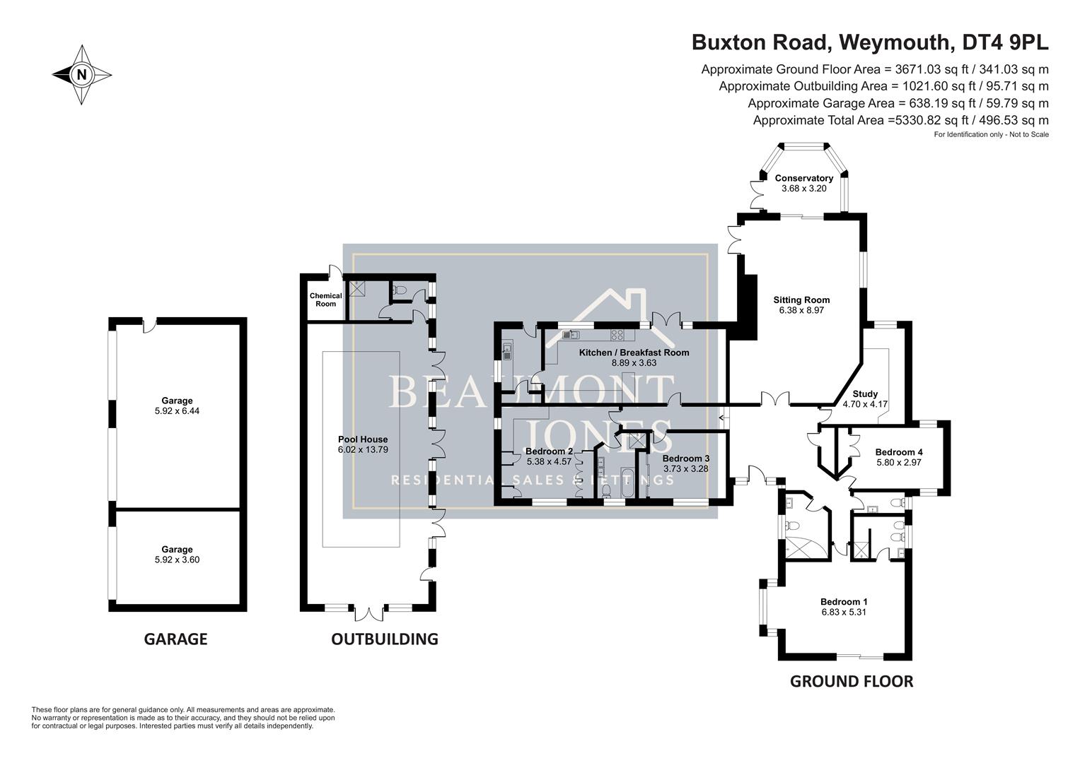 Chesildene,, 63C, Buxton Road, Weymouth floorplan