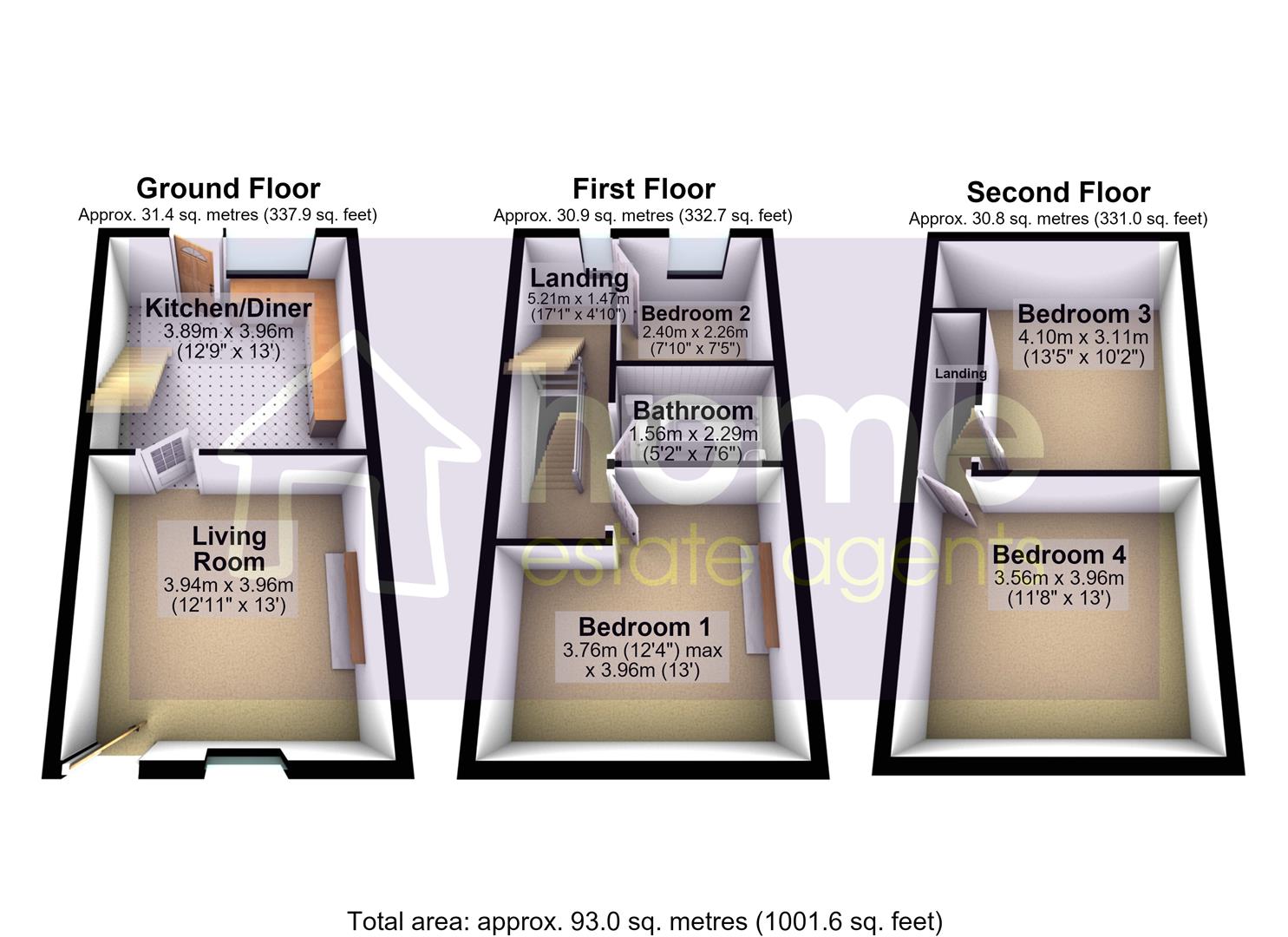 7, Hydes Terrace, Stalybridge floorplan