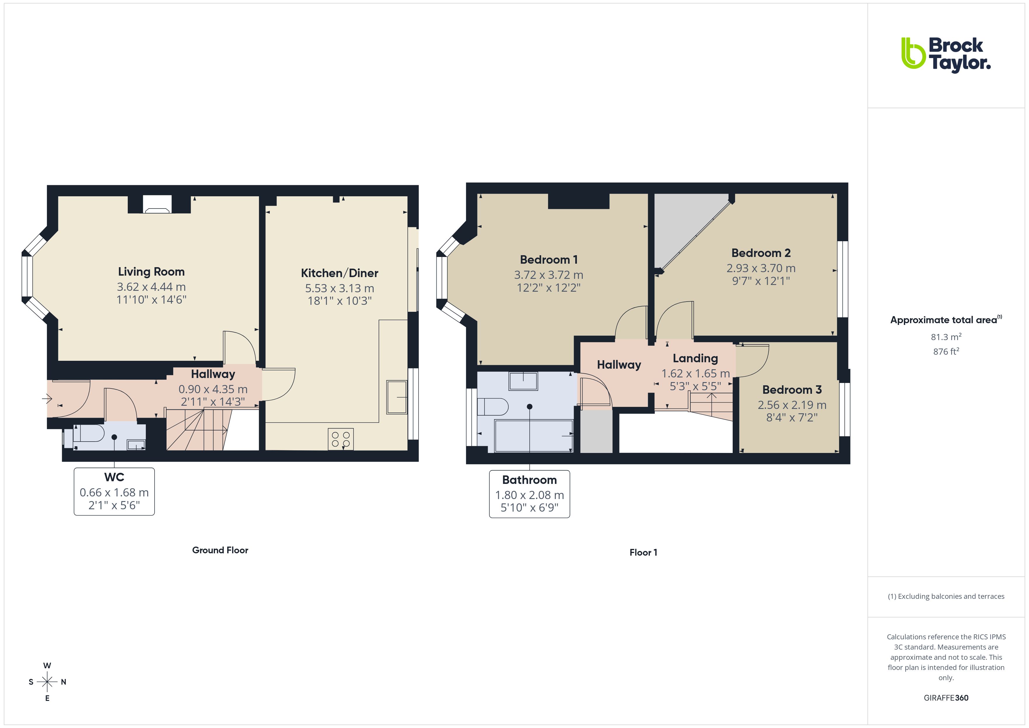 13, Leith View Road, Horsham floorplan