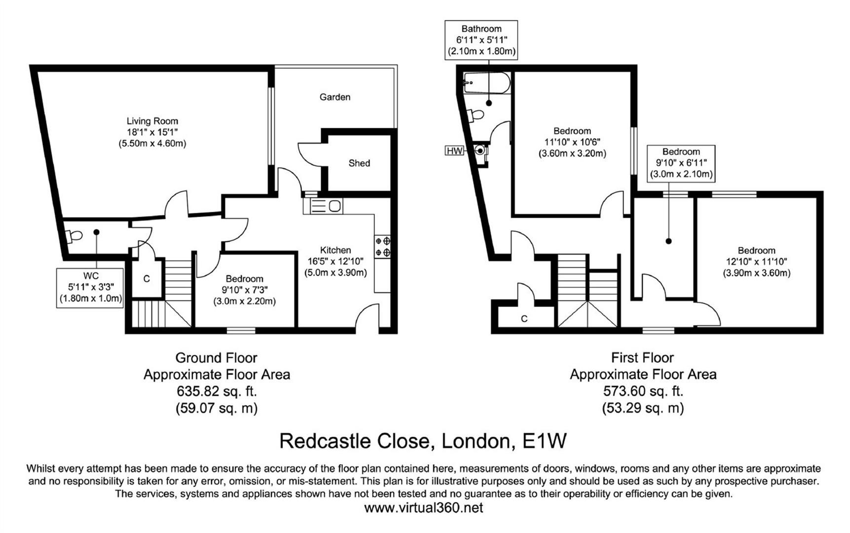 4 Bedrooms Terraced house for sale in Redcastle Close, London E1W