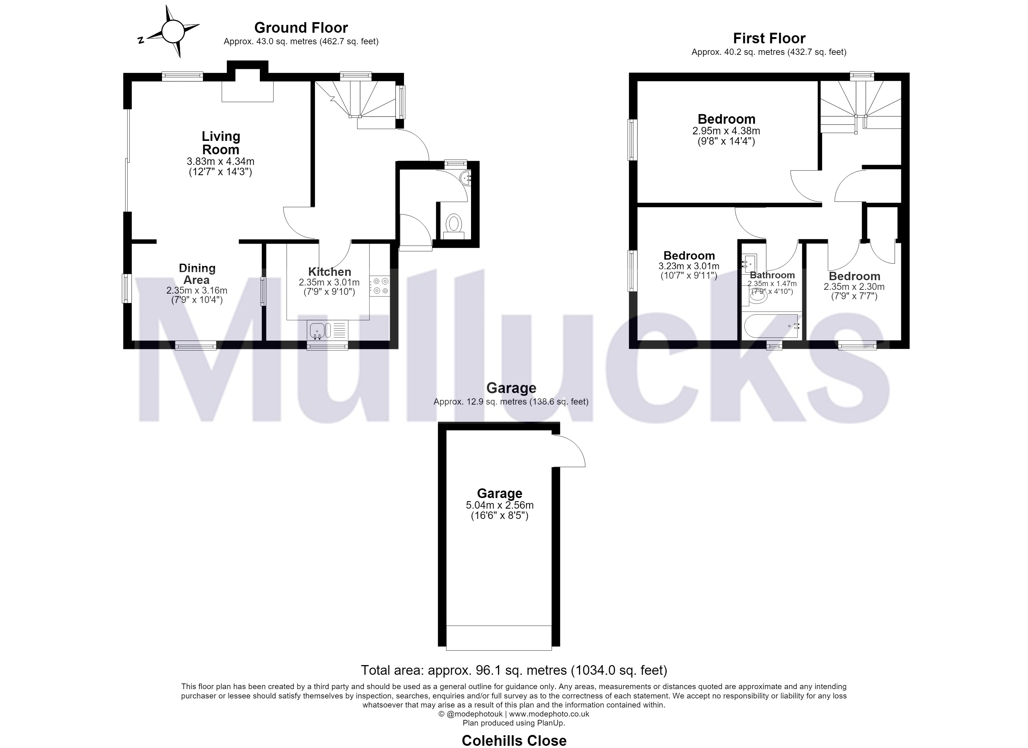 5, Colehills Close, Nr Saffron Walden floorplan