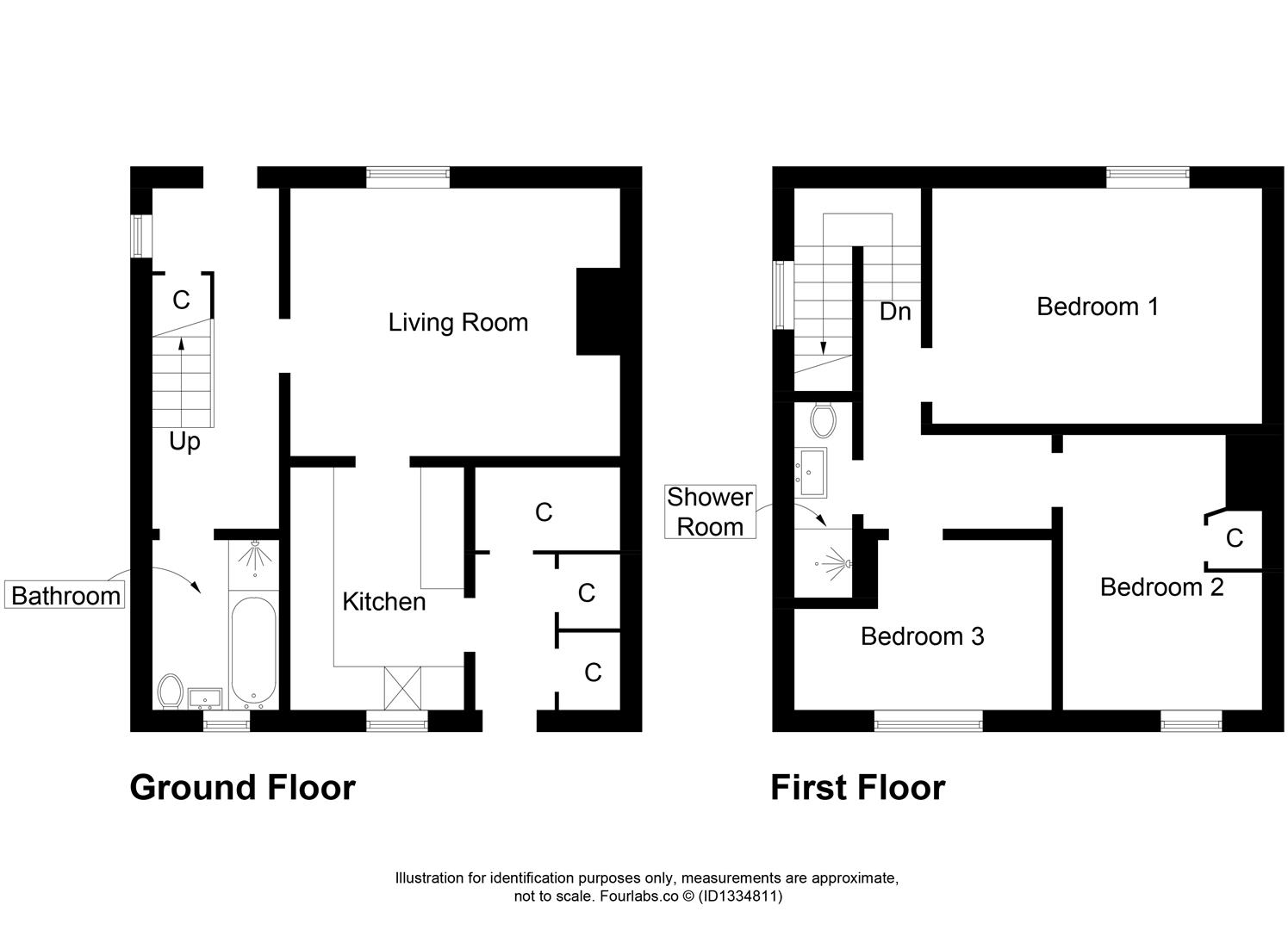 13, Oldfield Terrace, Thurso floorplan