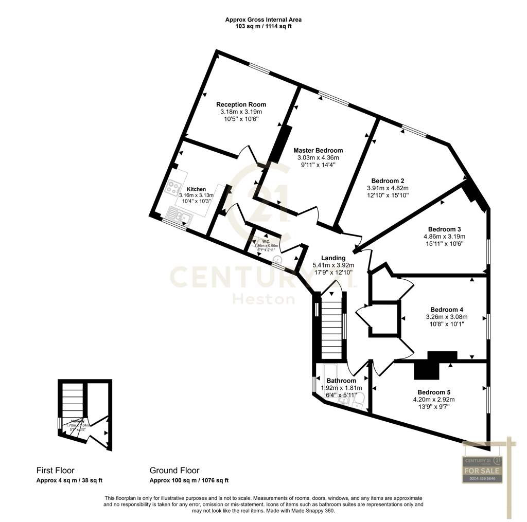 11, Heston Road, HOUNSLOW floorplan