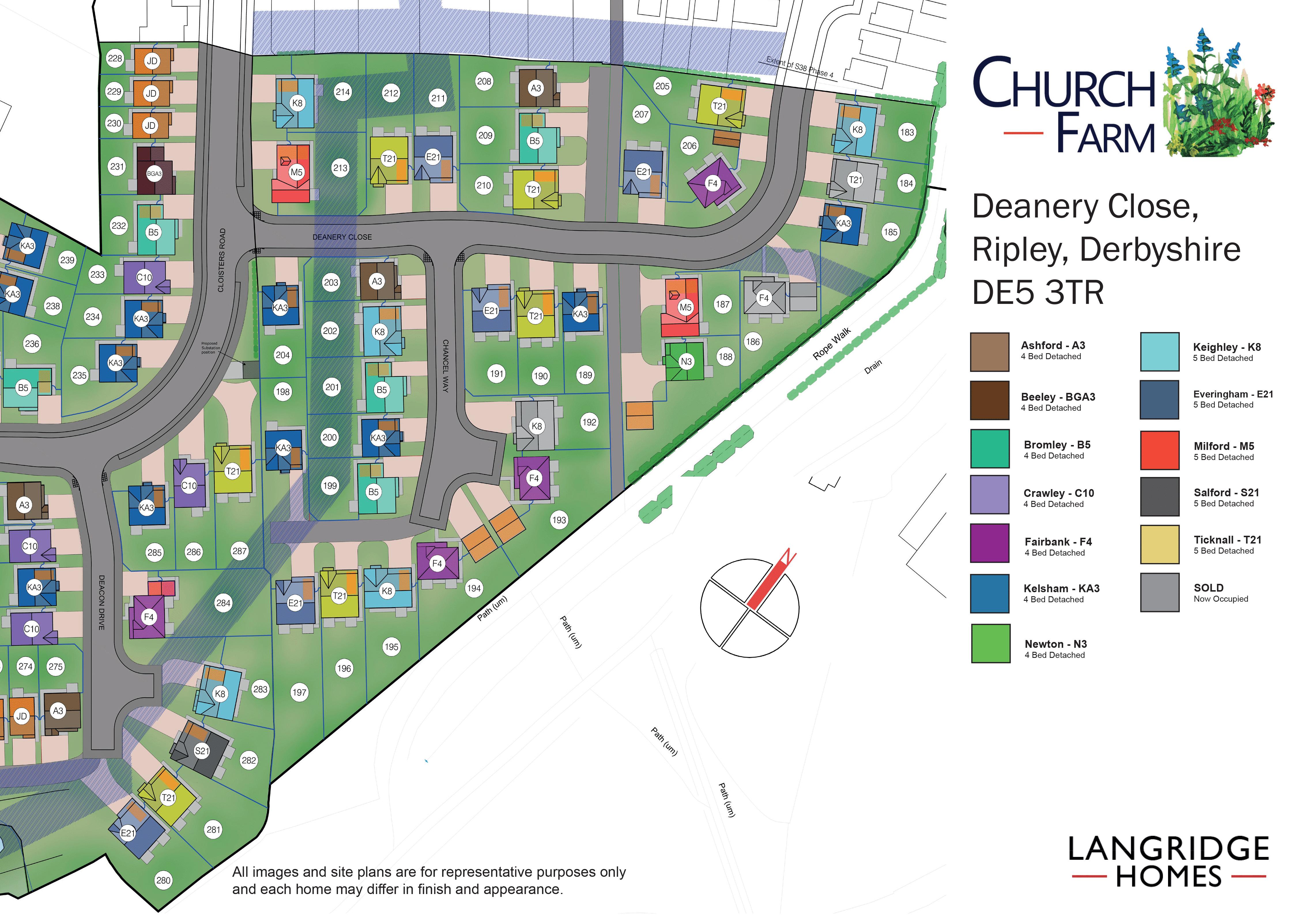 Plot 204 The Kelsham, Belfry Way, Ripley floorplan