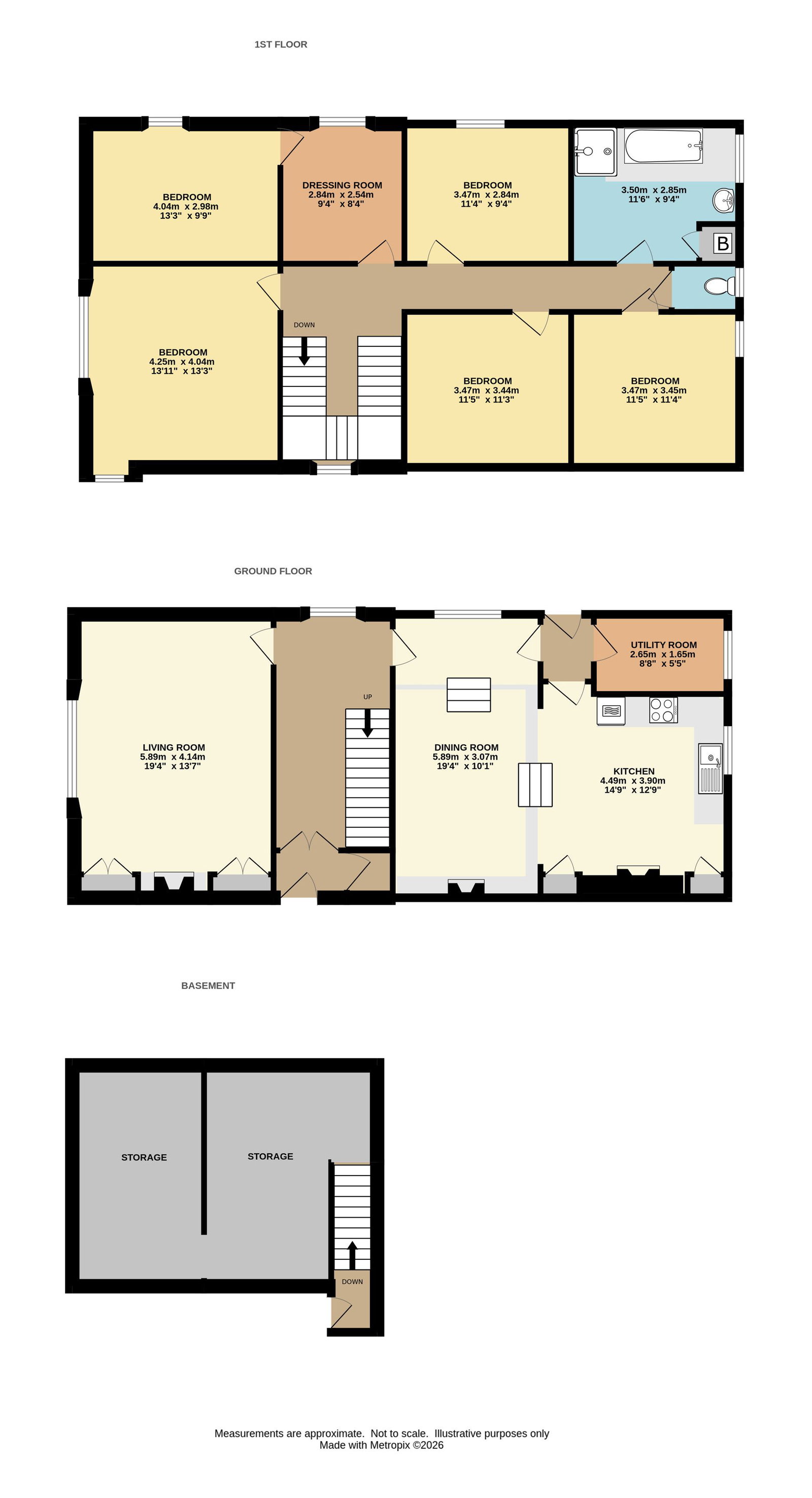 34, Bodmin Road, St. Austell floorplan