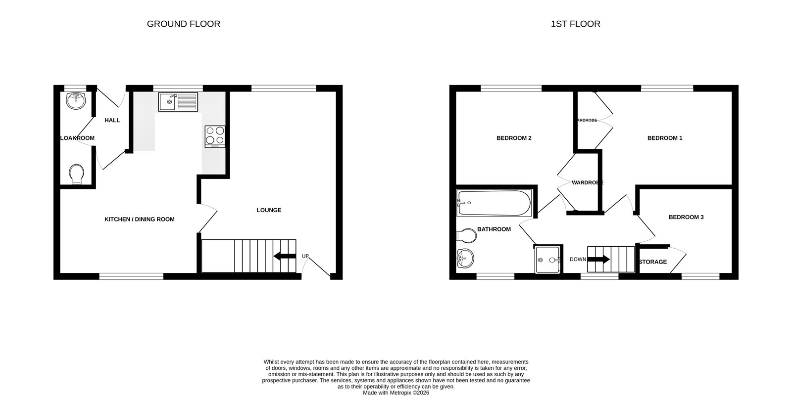 42, Alma Gardens, Camberley floorplan