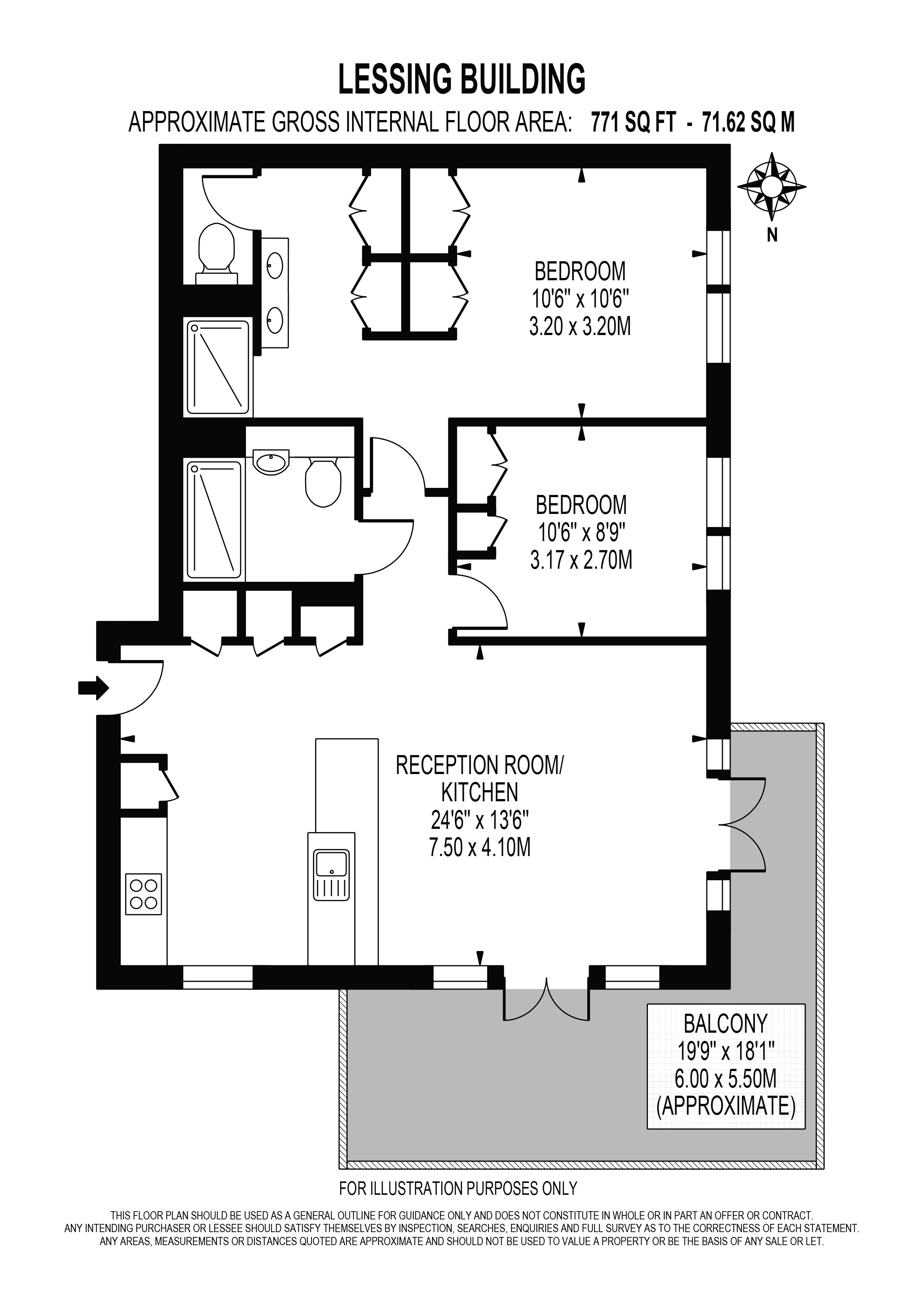 Heritage Lane, London floorplan