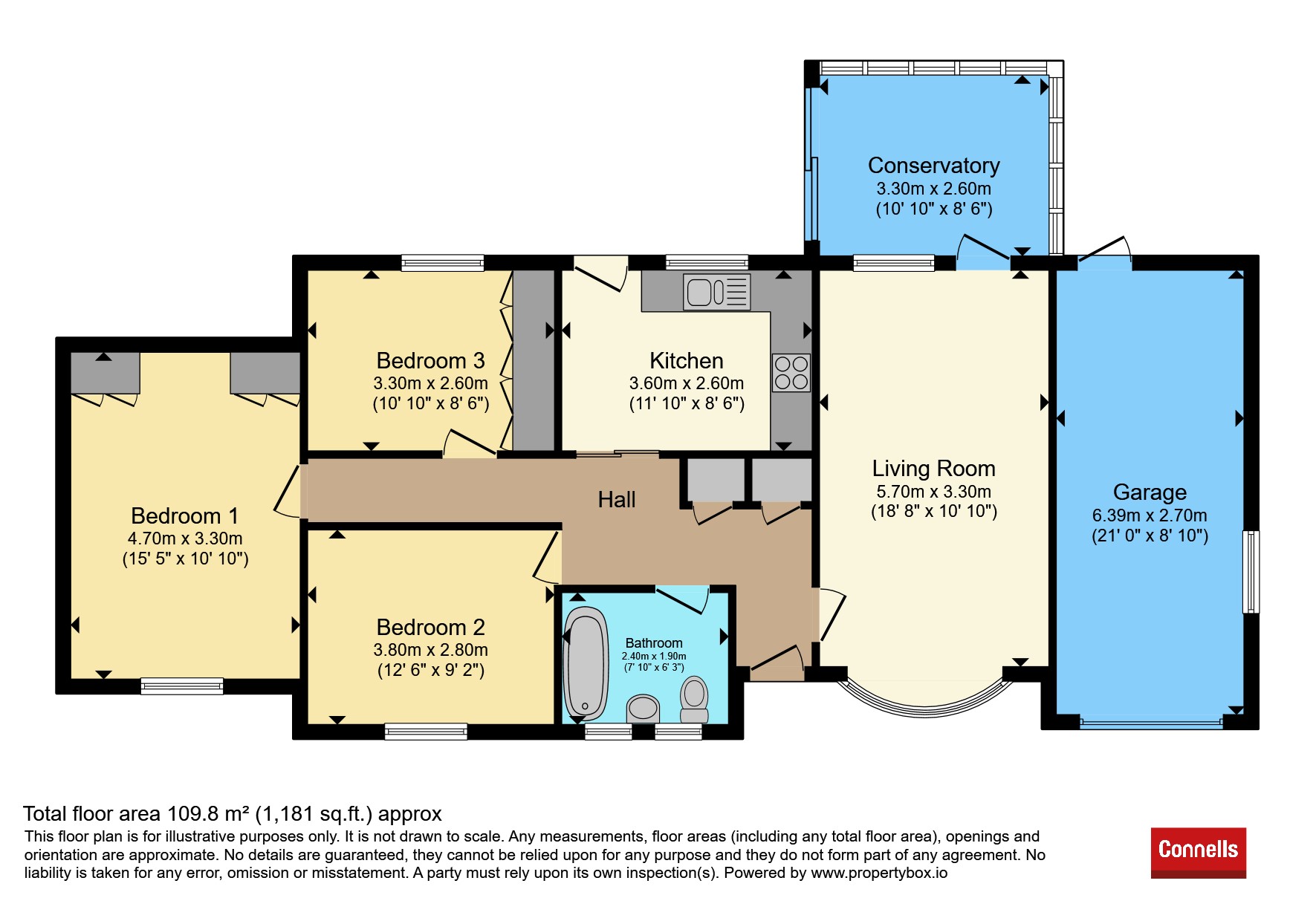 10, Southview Road, Harpenden floorplan