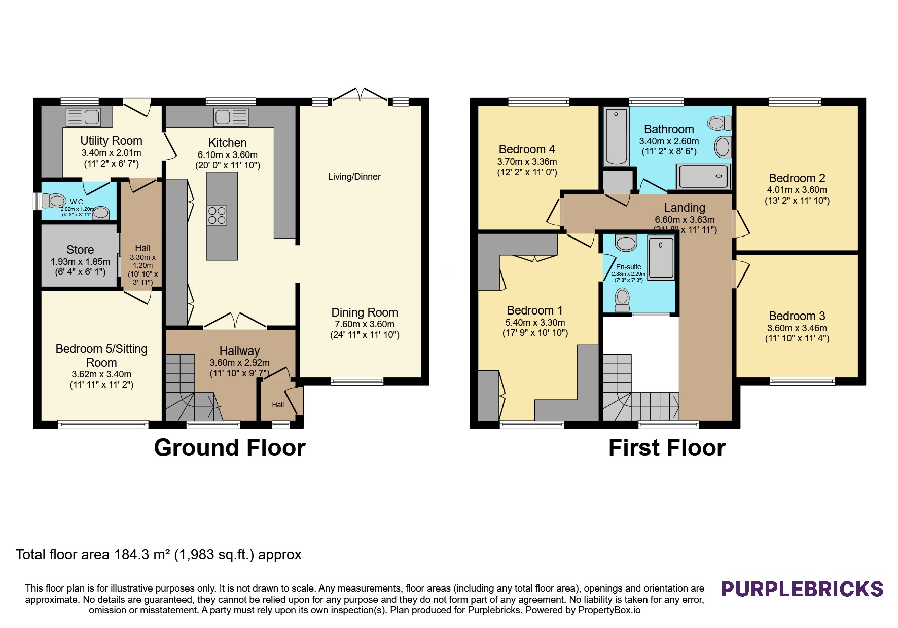 6, Lockside View, Mossley floorplan