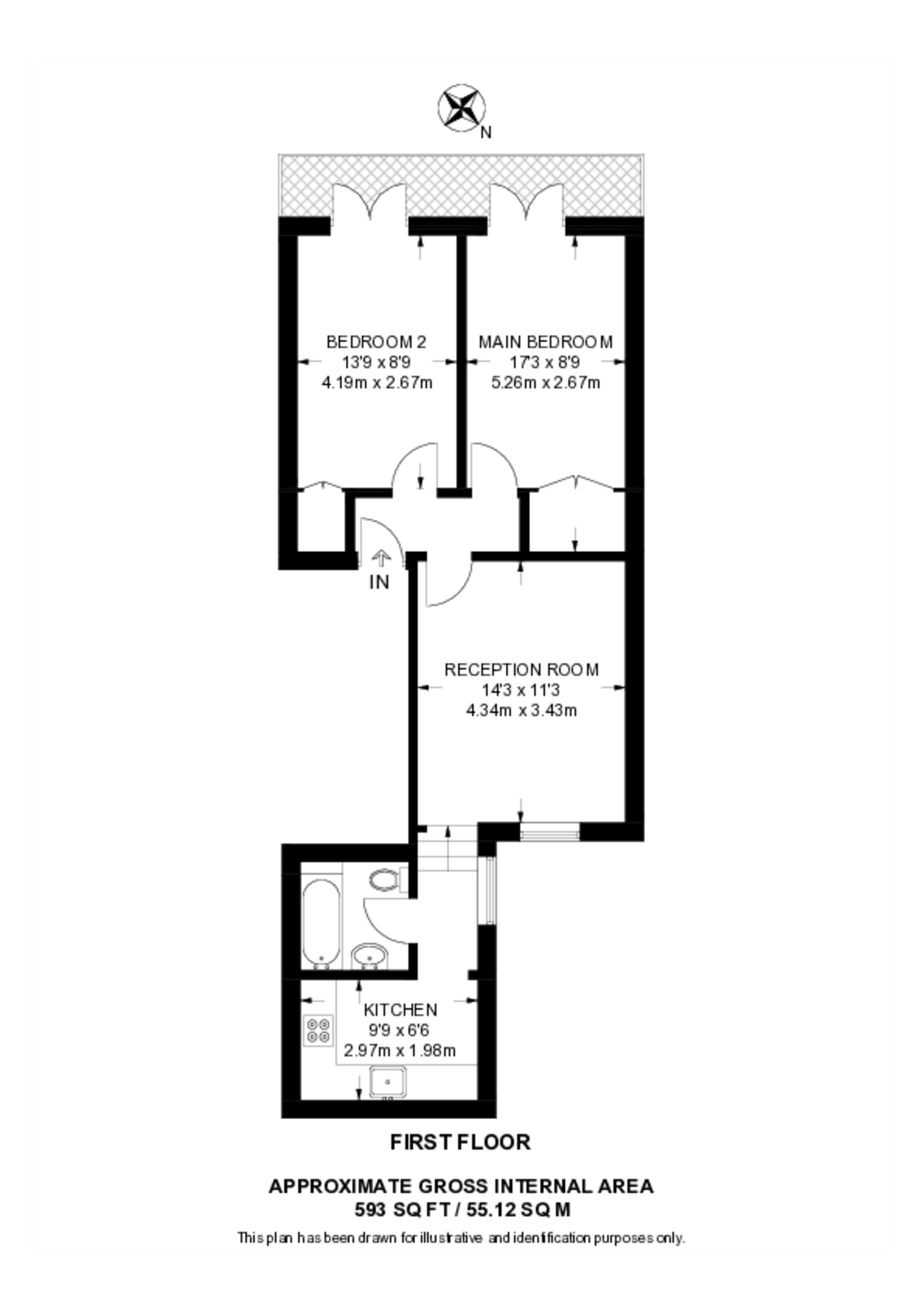 Finborough Road, Chelsea floorplan