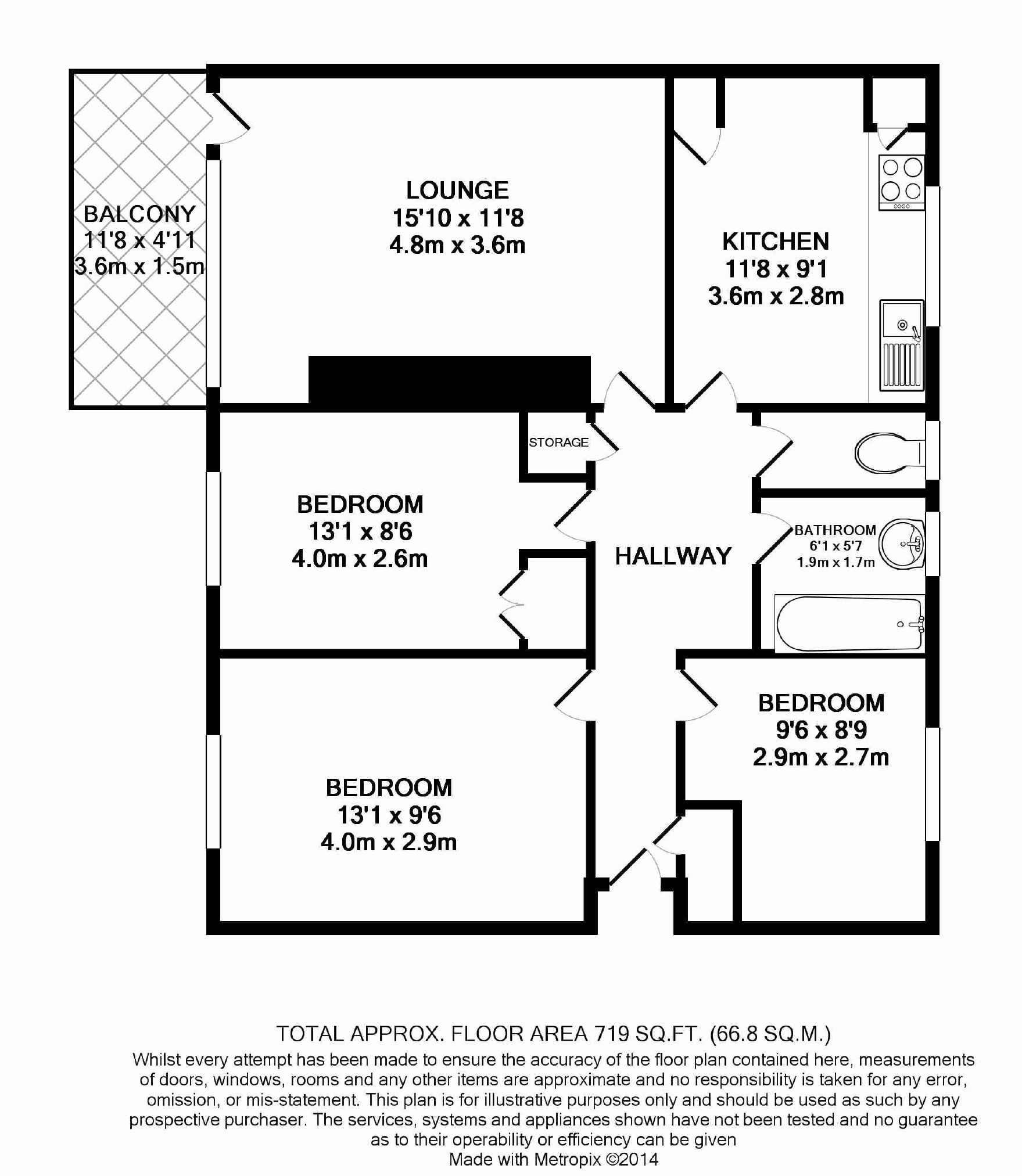 4 Bedrooms Flat to rent in Wickford Street, London E1